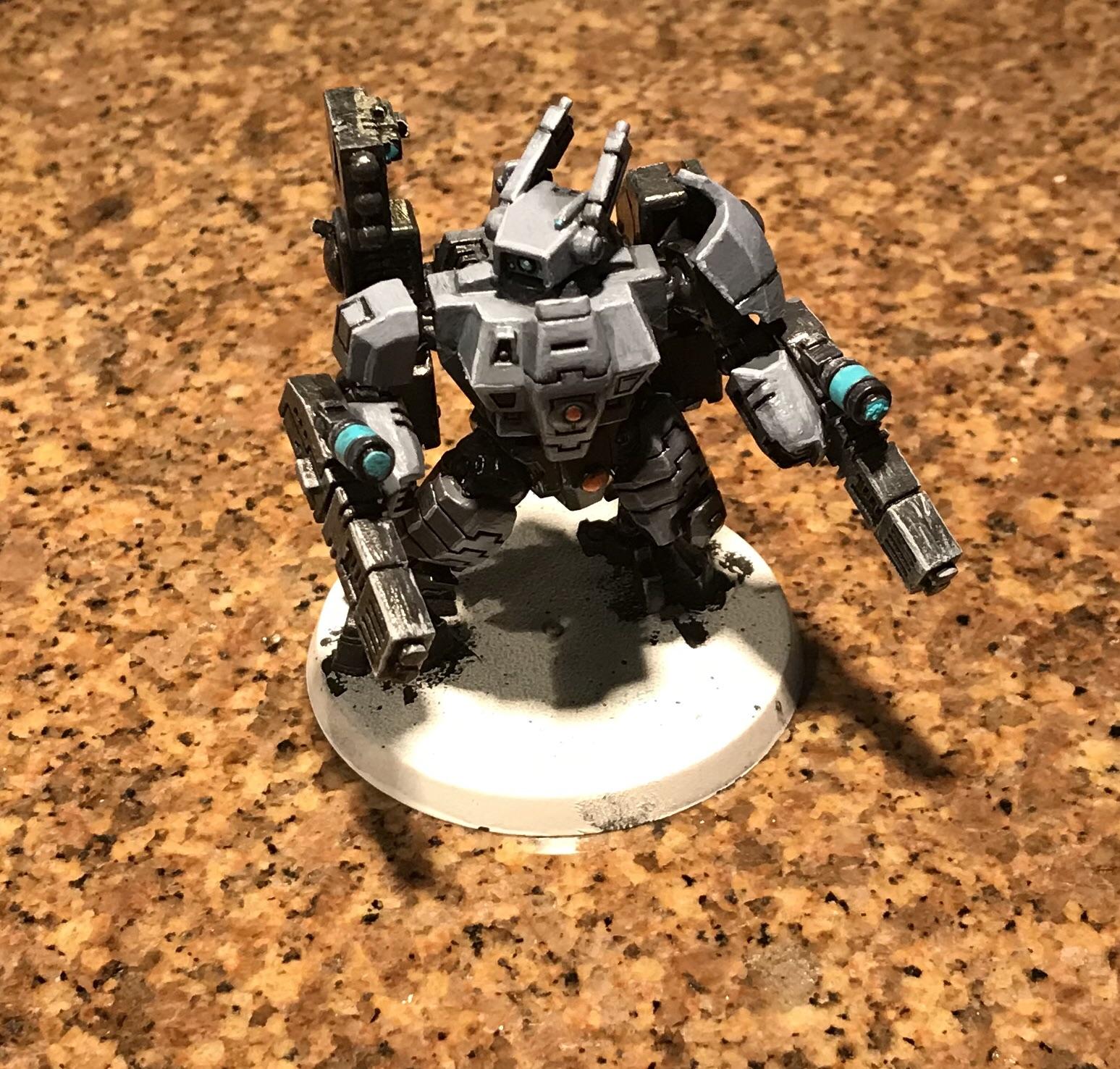 First model in 10+ years. Tau XV8 Crisis Suit with Missile Pod and