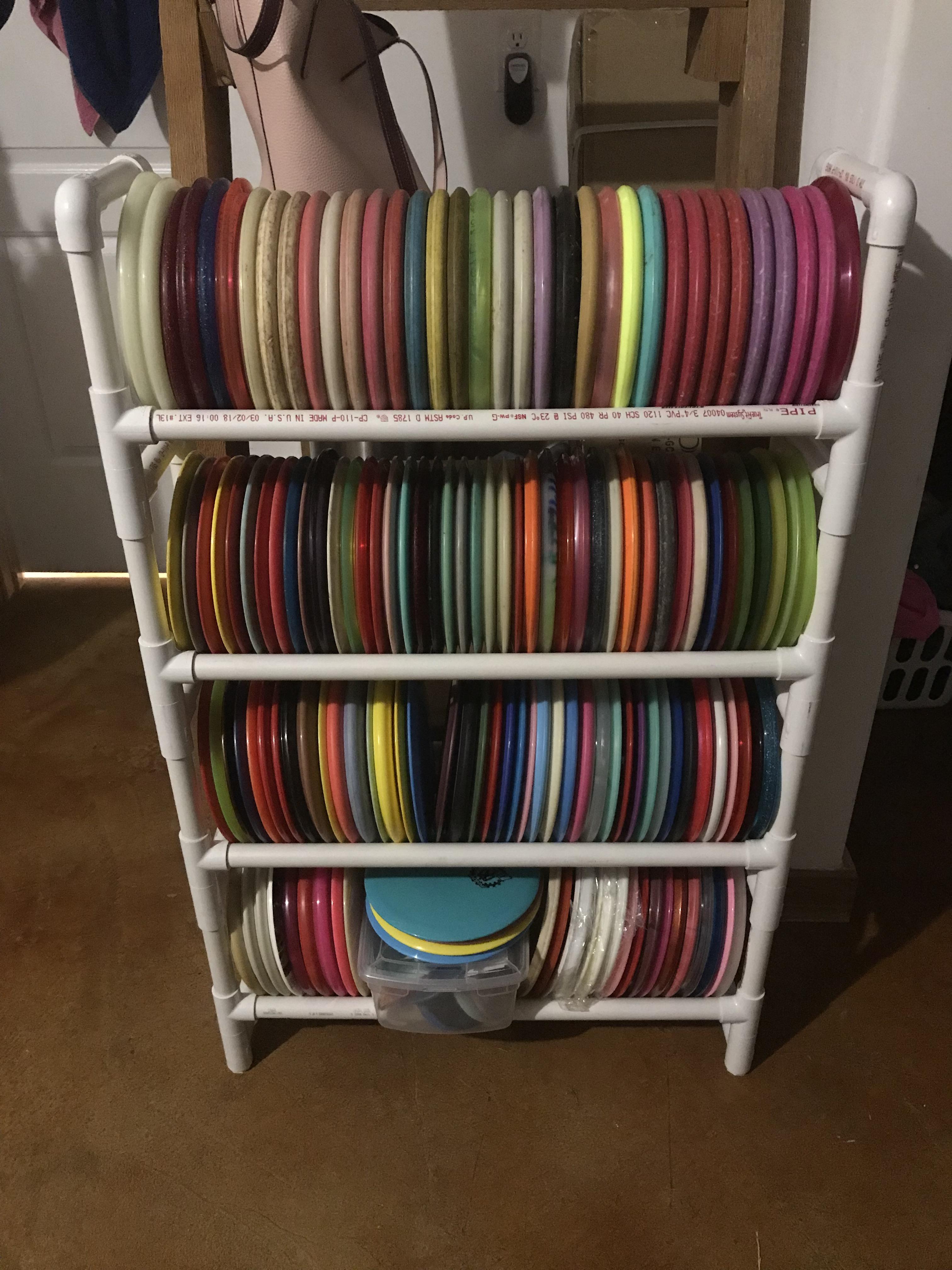 How To Build A PVC Disc Rack R/discgolf