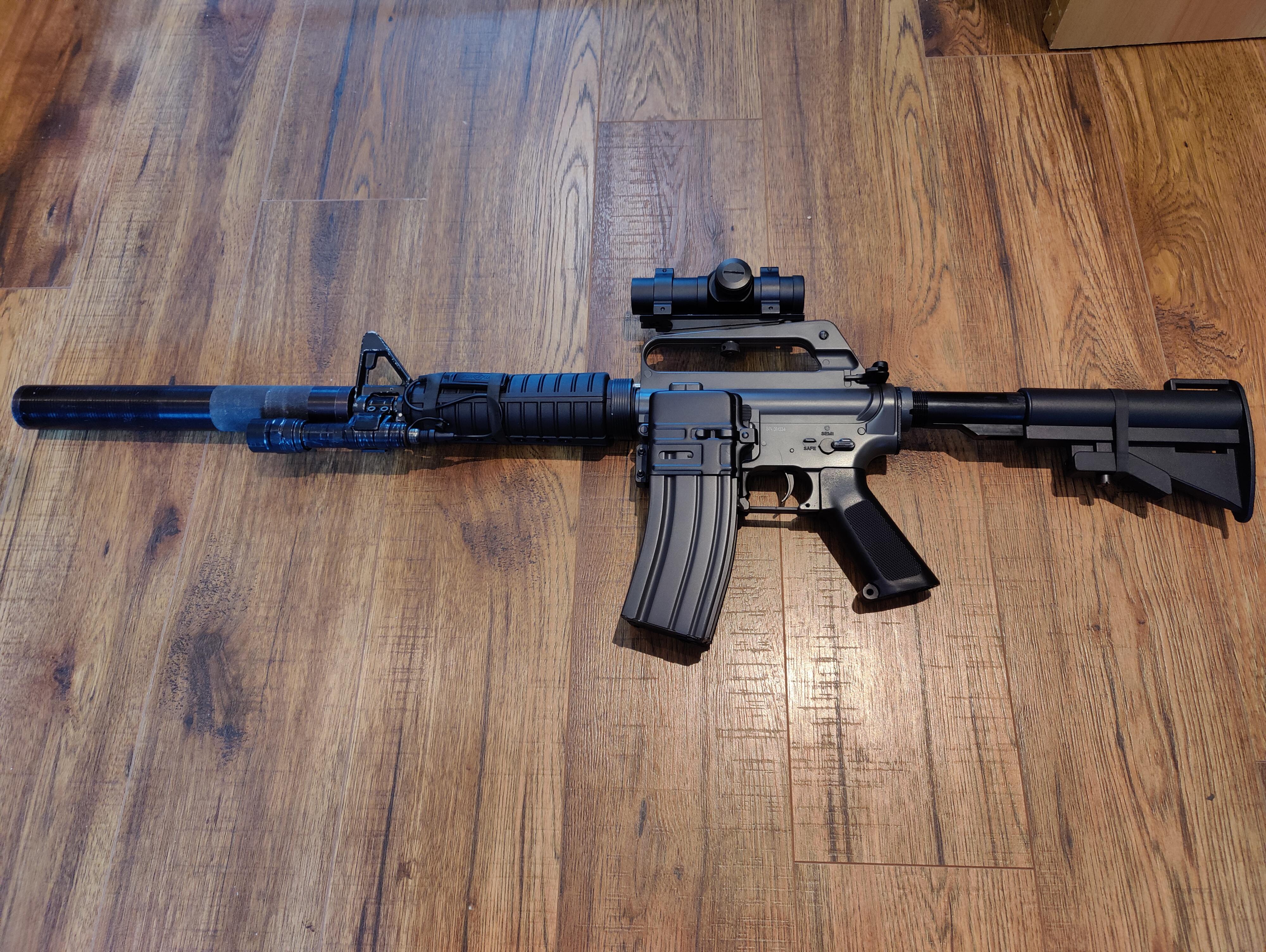 A newer version of my Gordon Carbine build, going to get a tasco