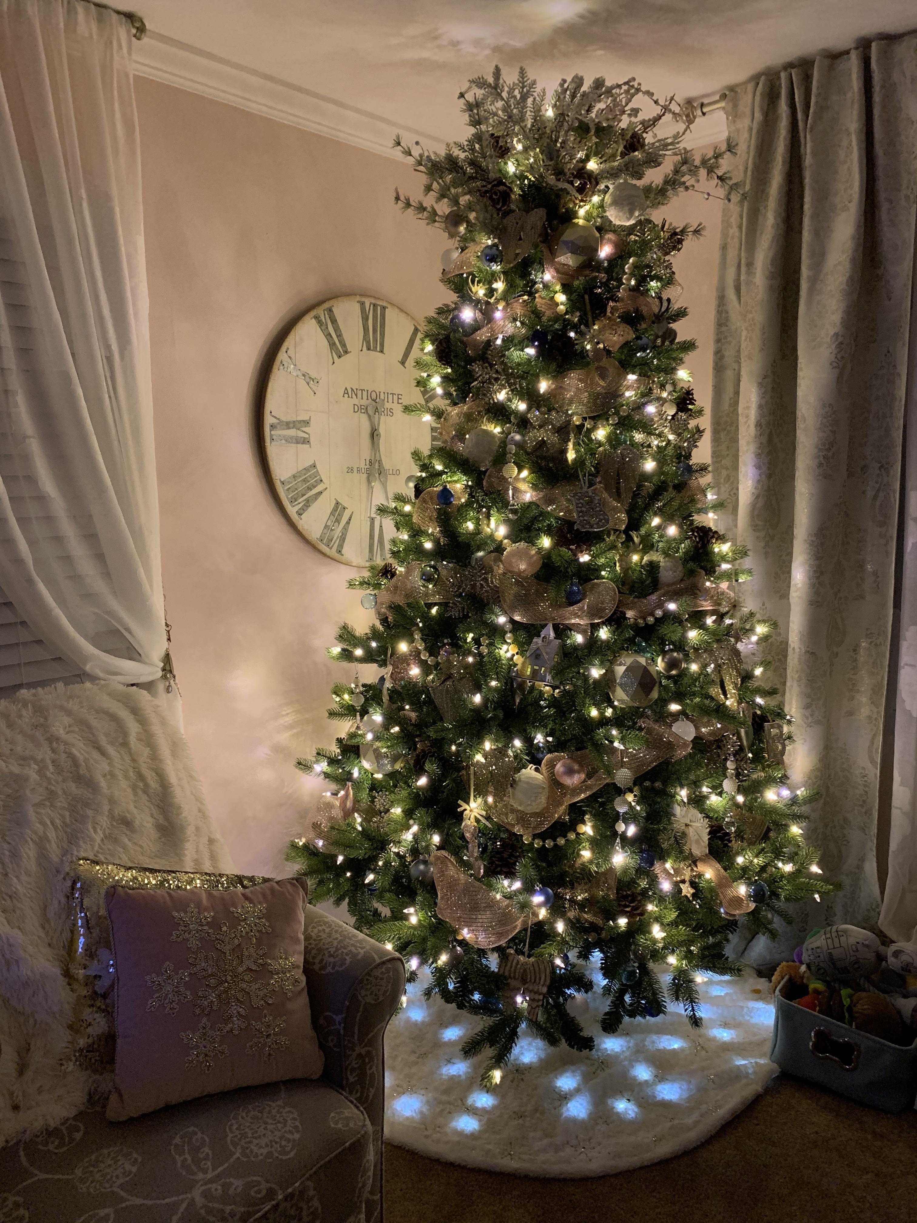 New tree is up! r/christmas