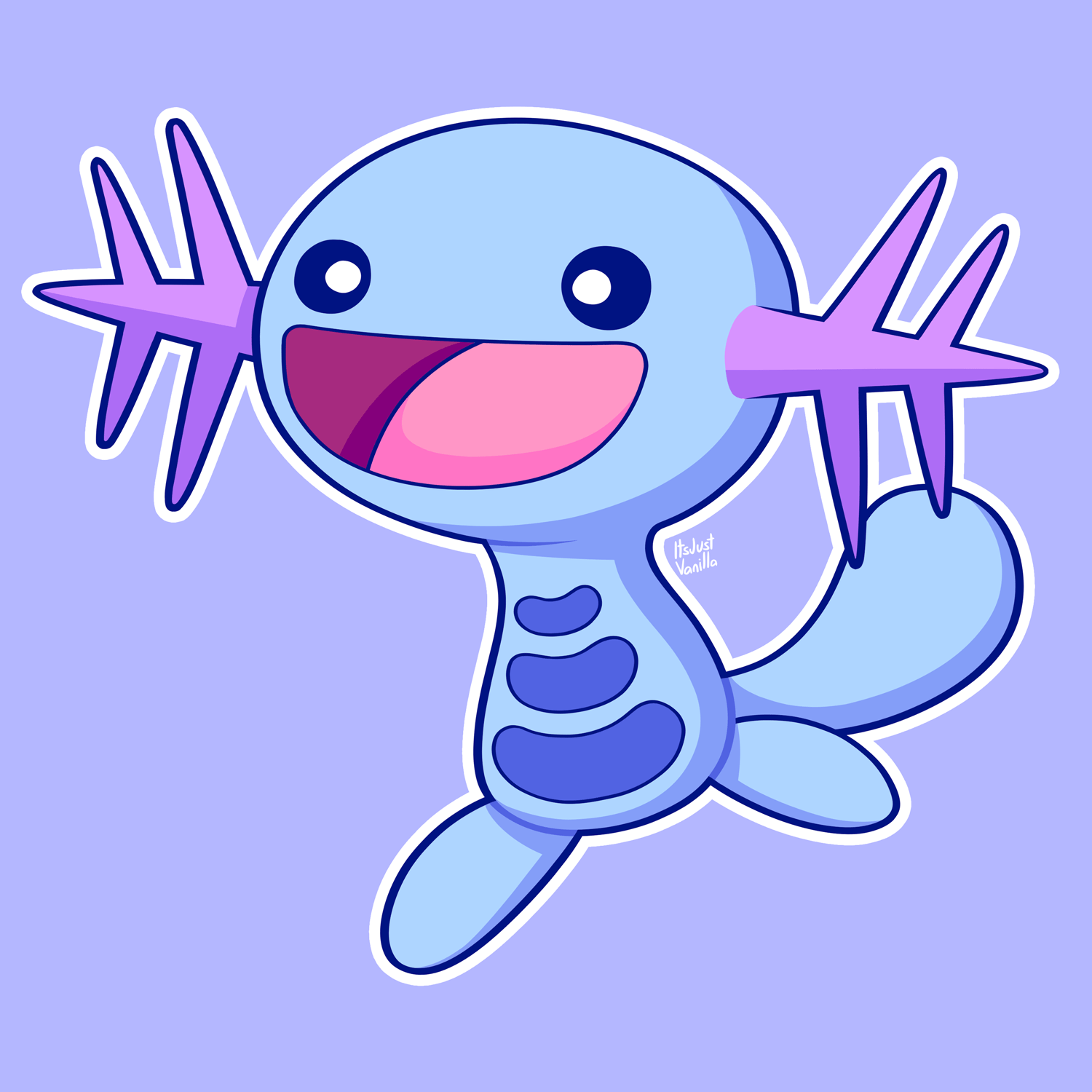 Drew This Wooper Because They're Very Cute r/pokemon
