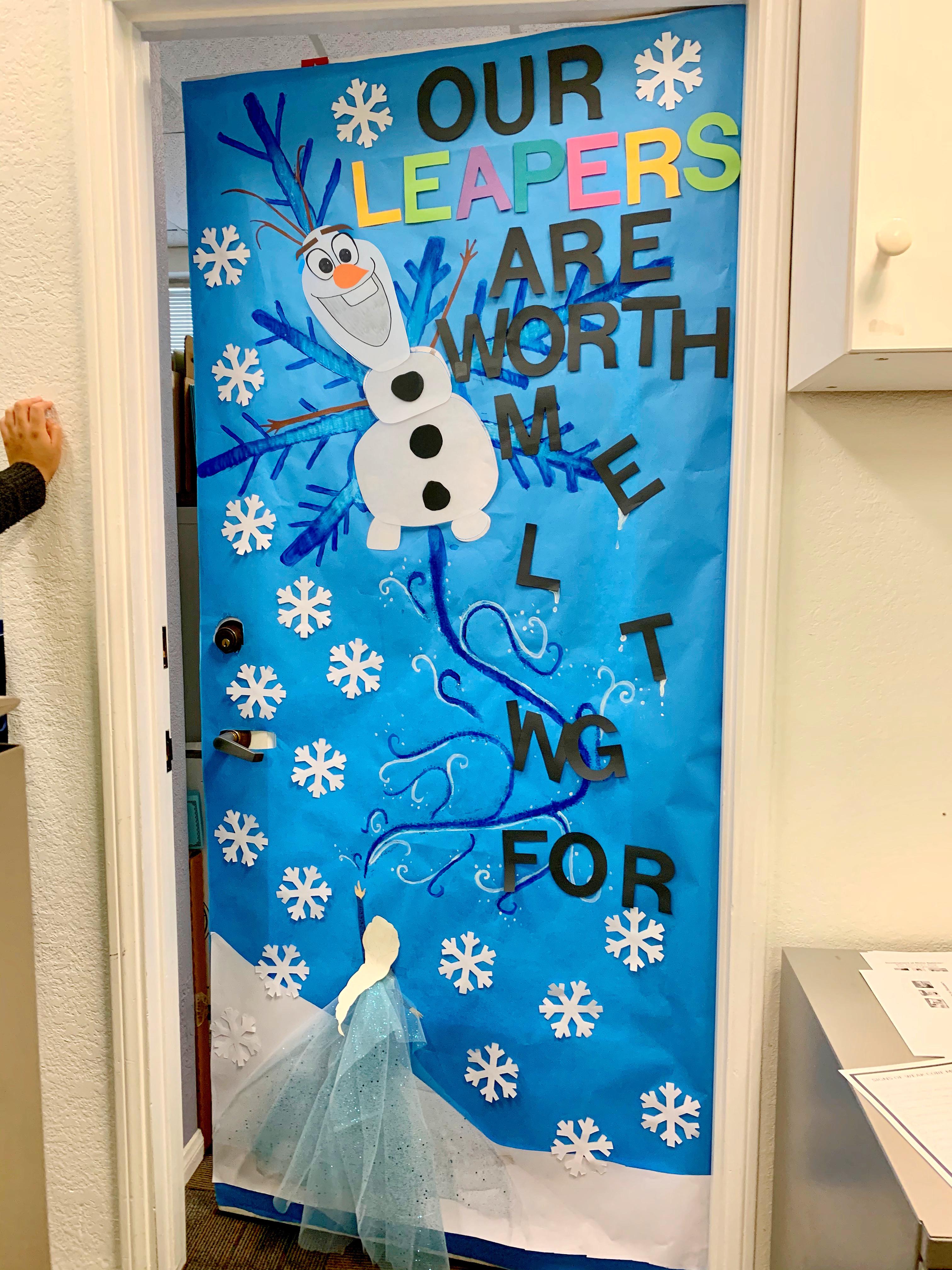 Olaf Classroom Door Decorations