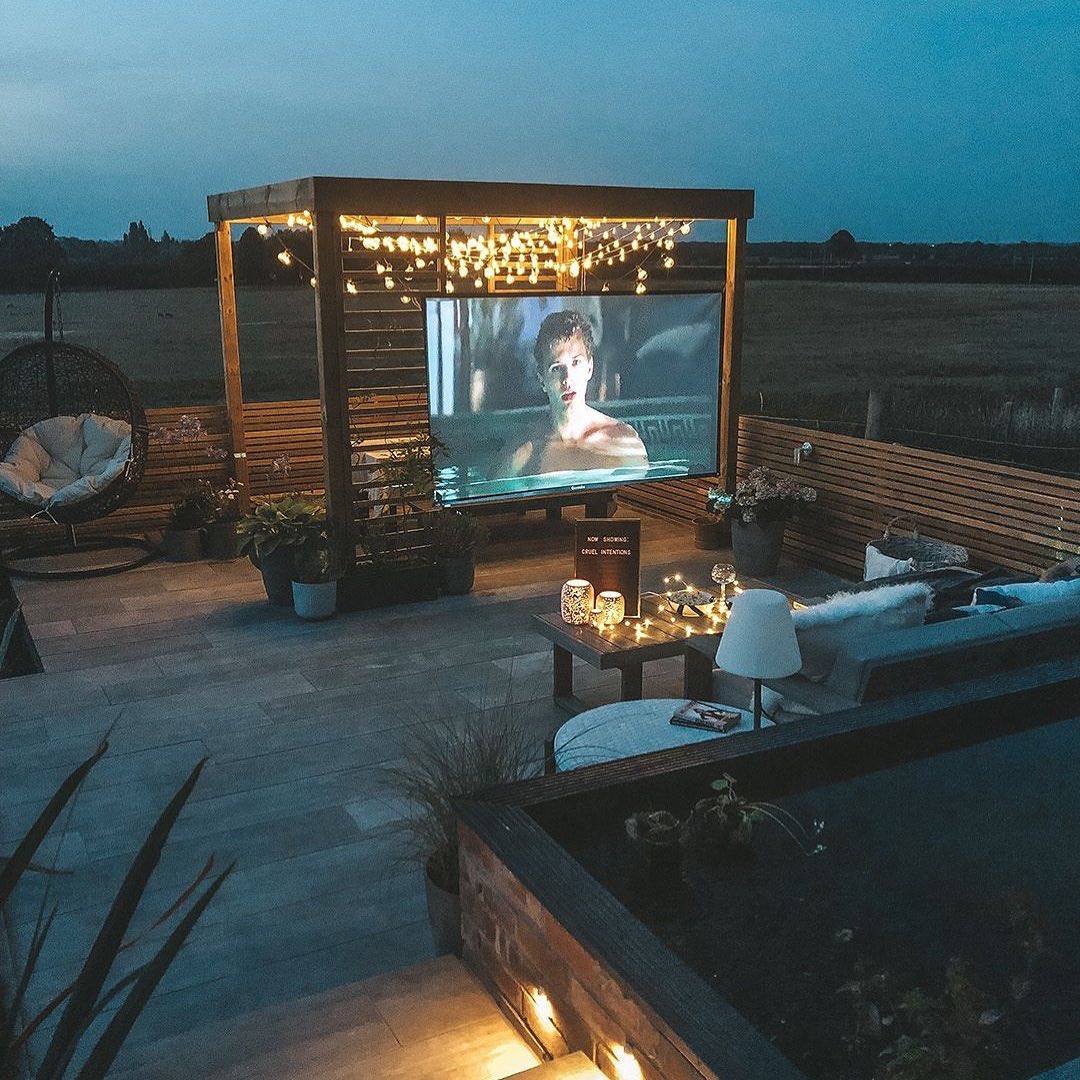 How To Set Up A Projector Screen At Home An av amplifier is essential