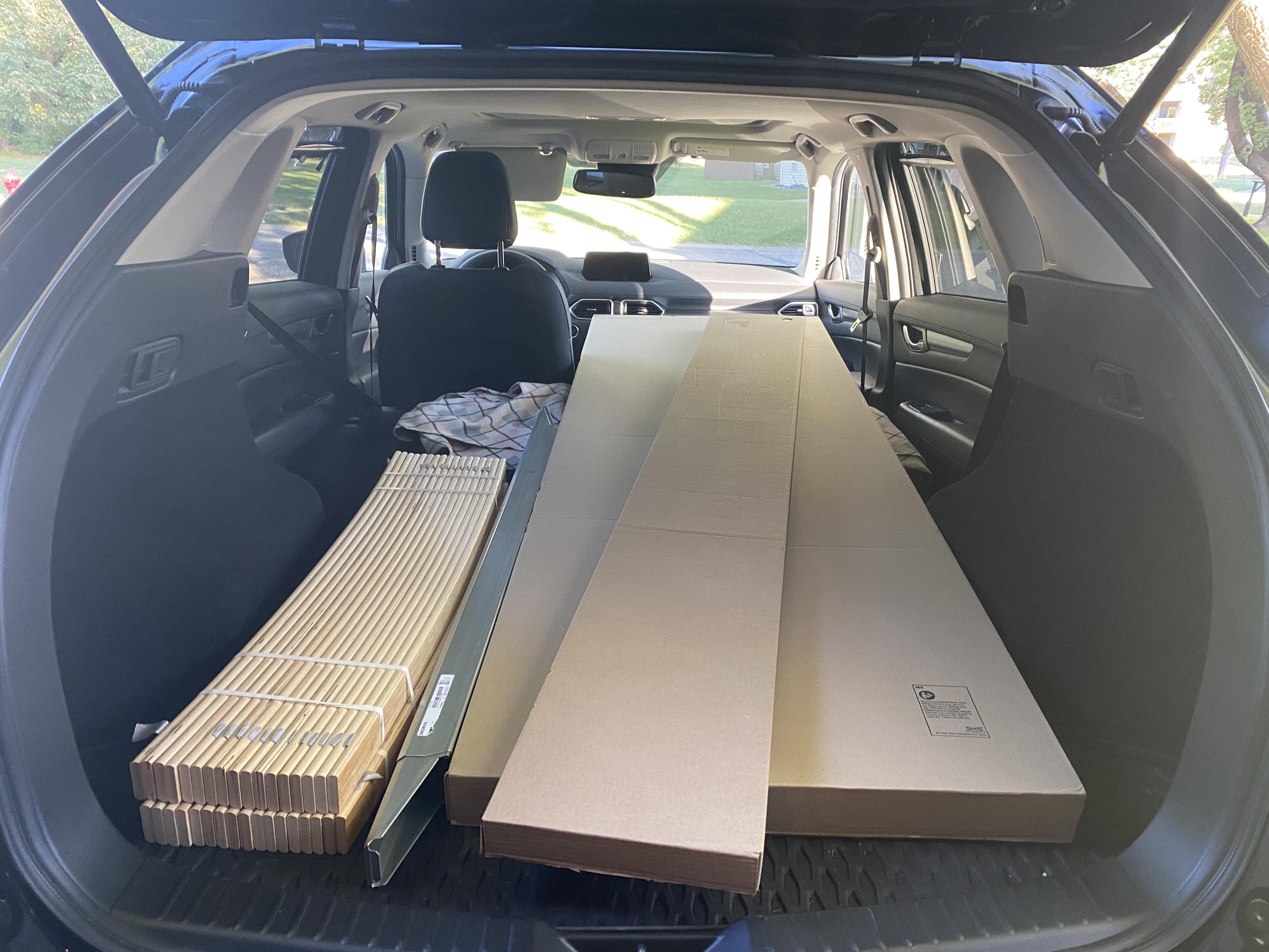 If you are wondering if you can fit a king bed frame from Ikea in your