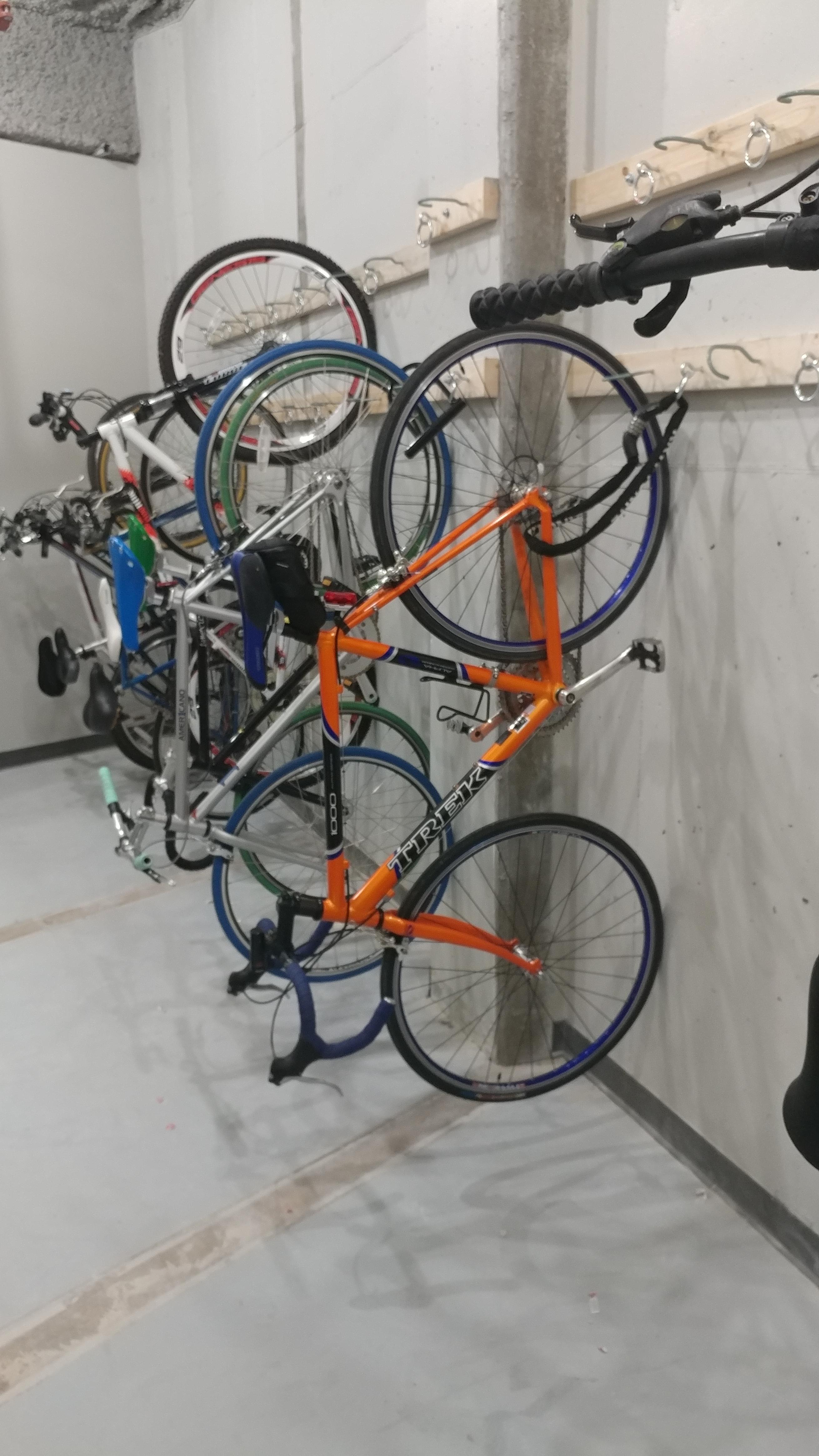 A few months back, my job required me to provide a bike storage area as cost efficiently as