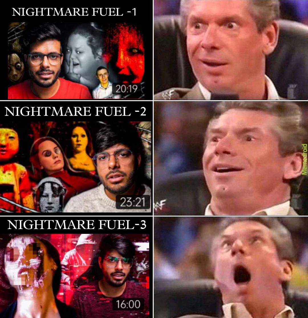 POV YOU WATCHED NIGHTMARE FUEL r/FingMemes