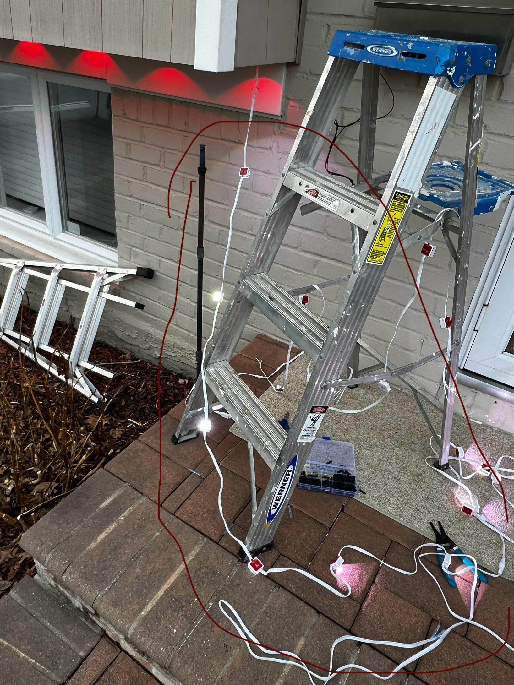 spliced govee outdoor permanent lights led lights are not syncing r/Govee