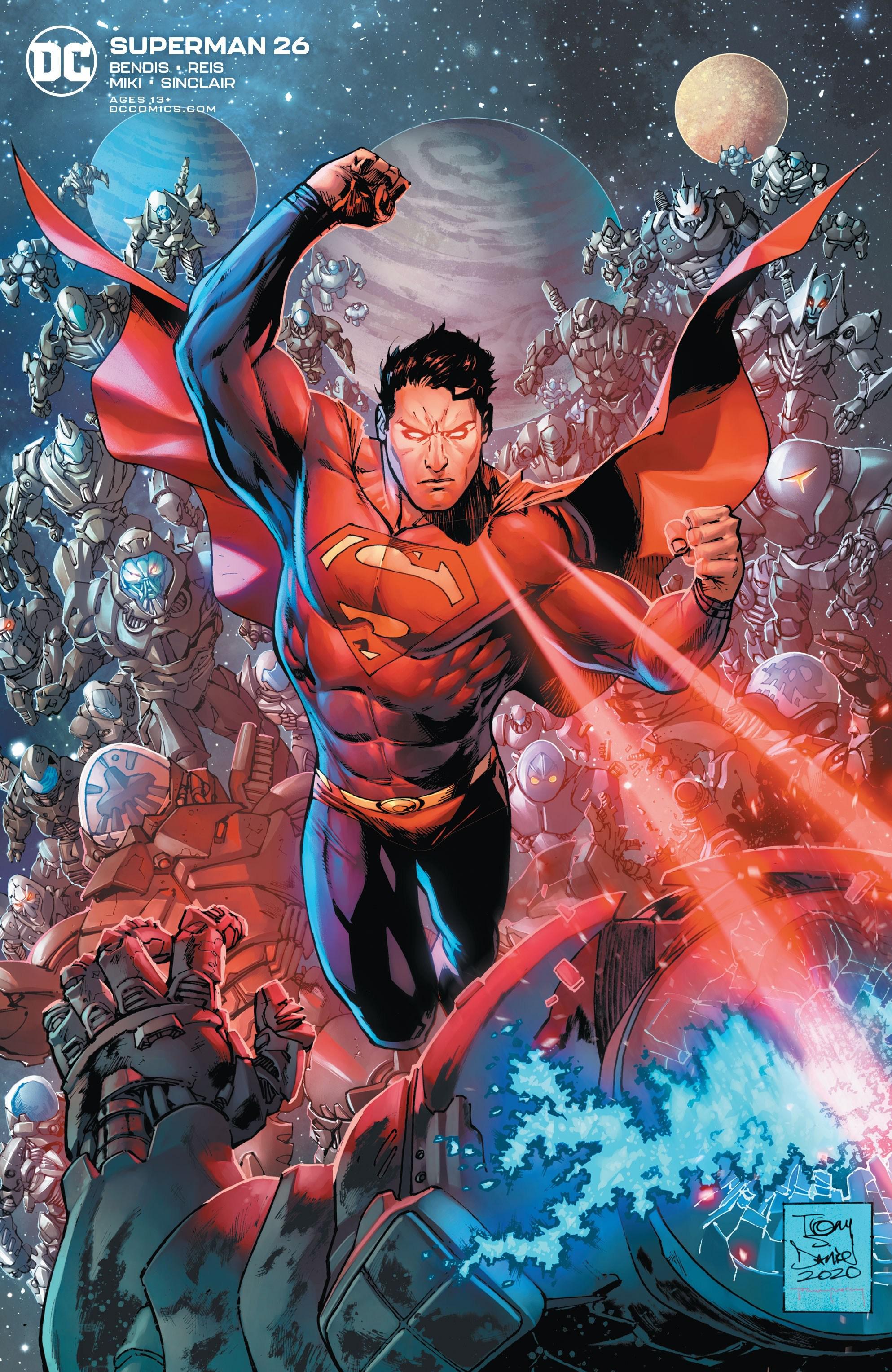 SUPERMAN 26 variant cover by Tony S. Daniel r/superman
