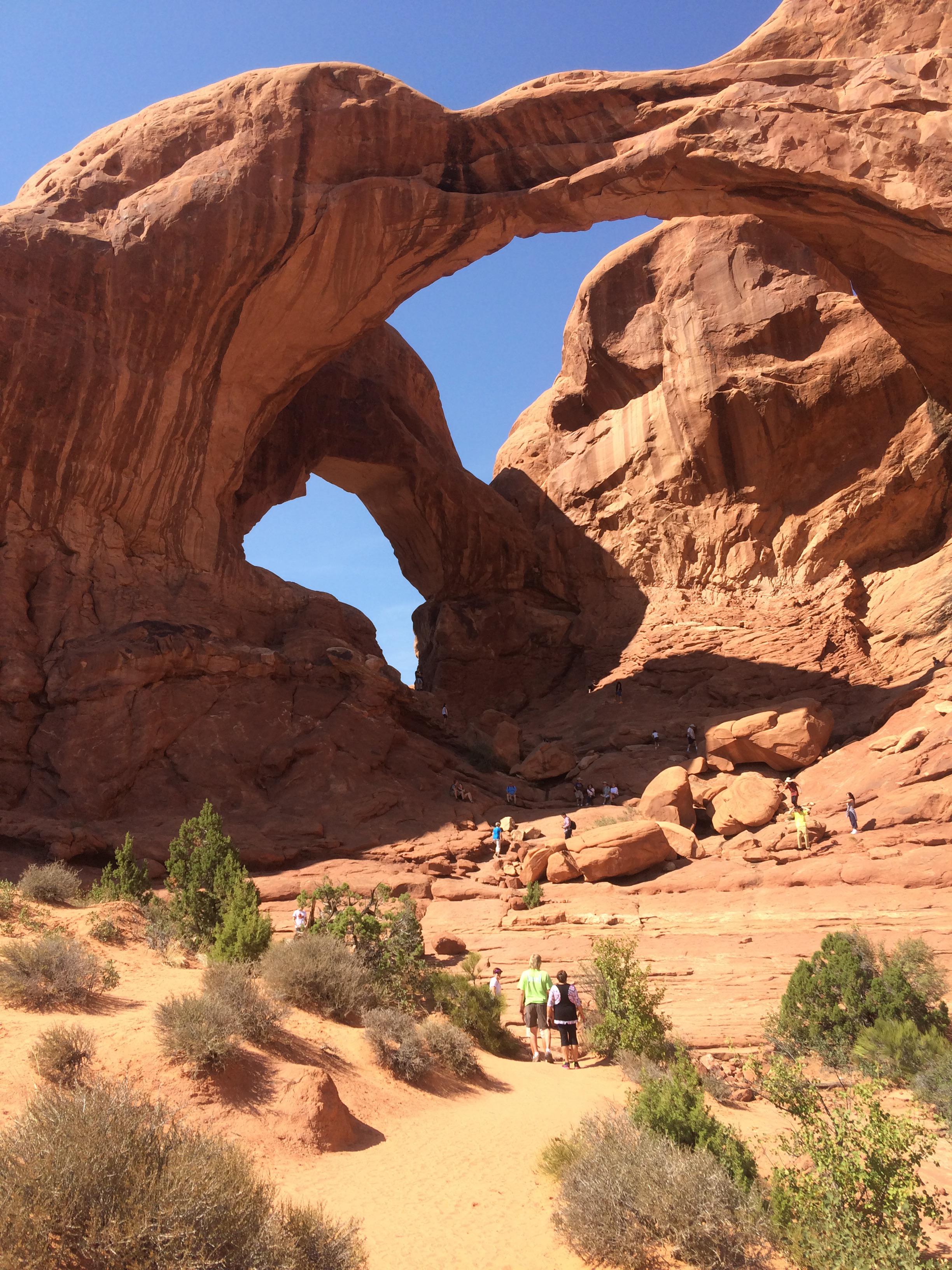 Arches NP, Moab, Utah Double Arch Trail r/NationalPark
