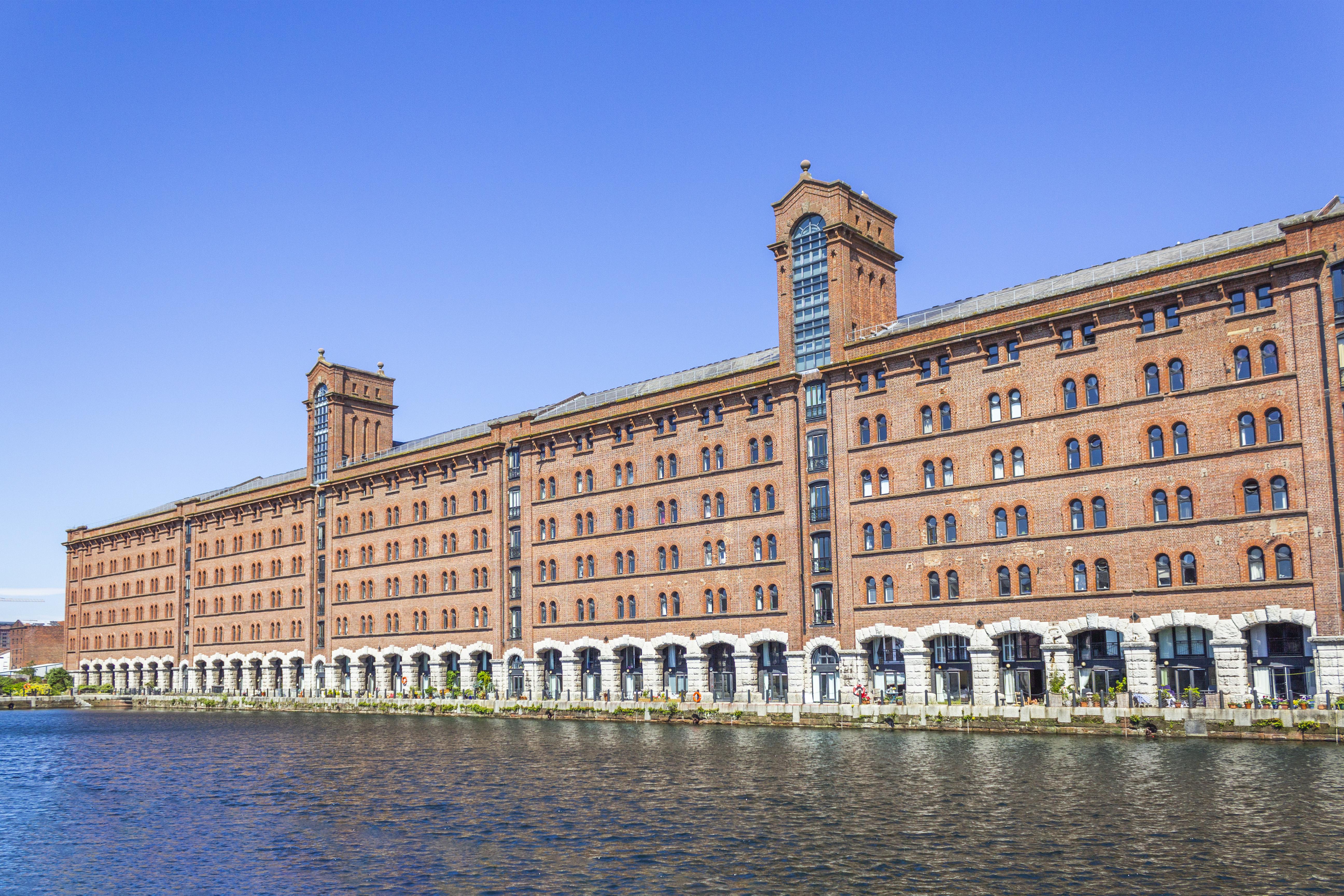 Waterloo Warehouse, Liverpool. A grade II listed building, built in