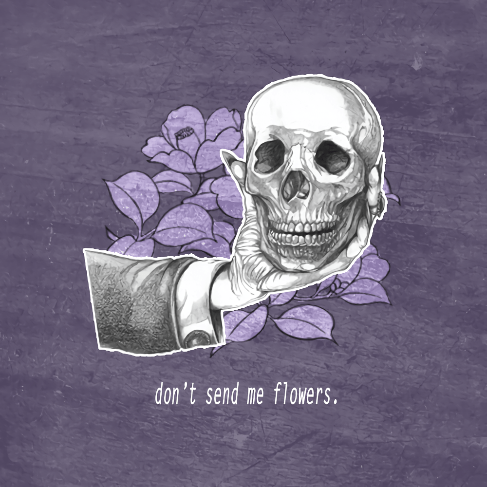 Alas Poor Yorick don't send me flowers. r/fakealbumcovers