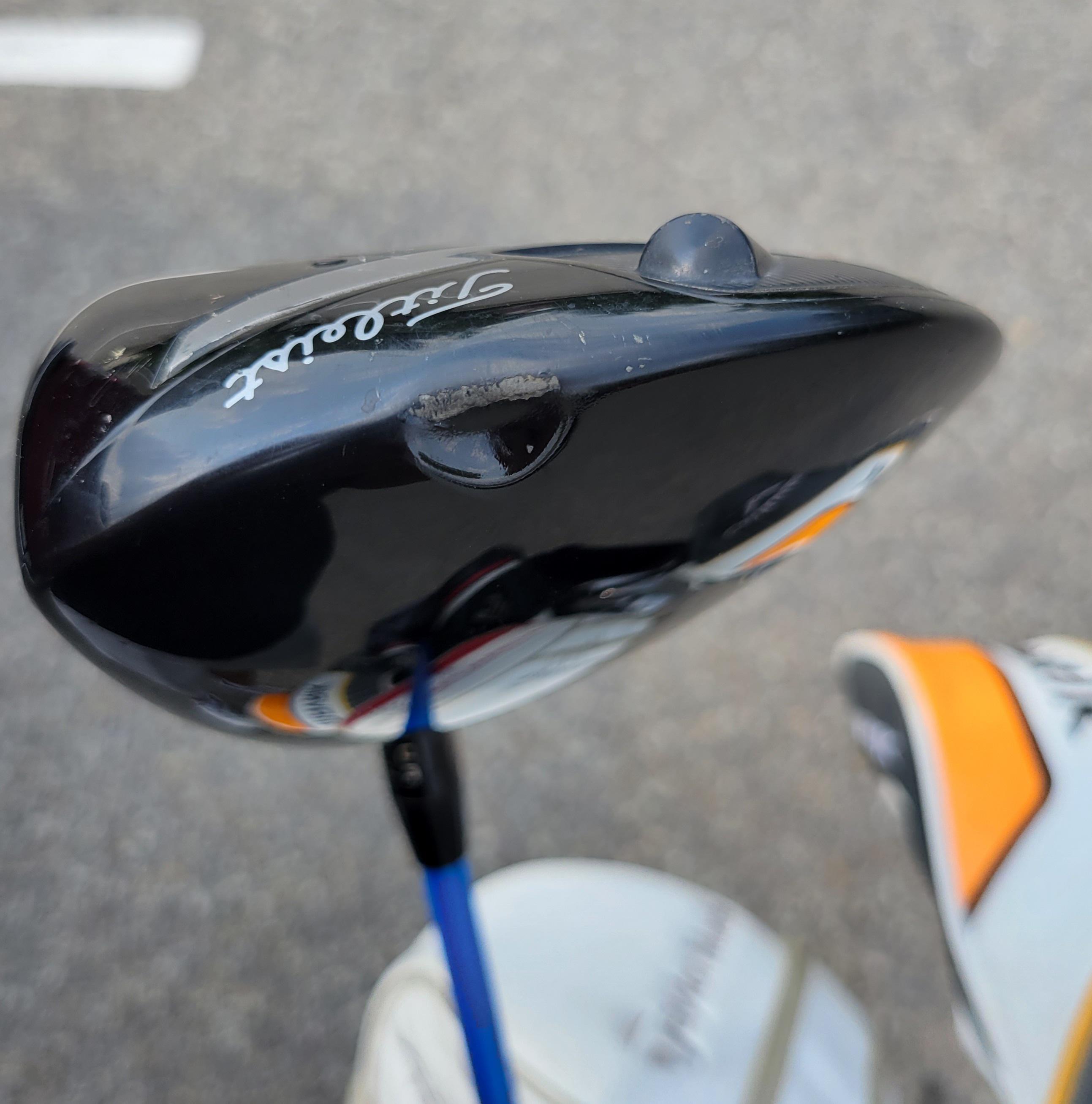 Accidentally dented my driver. r/golf