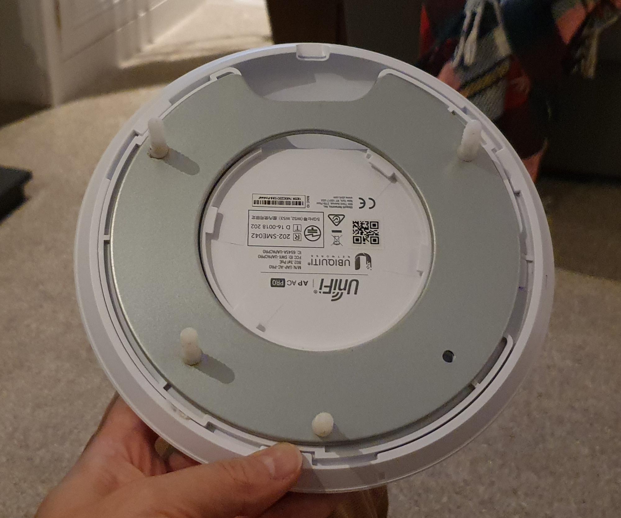 Can Anyone Advise How to Remove Mounting Plate from AP After Idiot