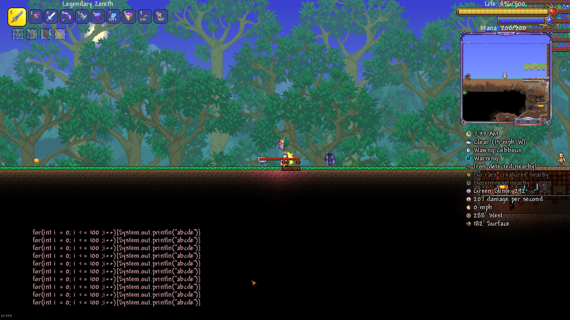 I looked it up and couldn't find anything. Is it possible to write code