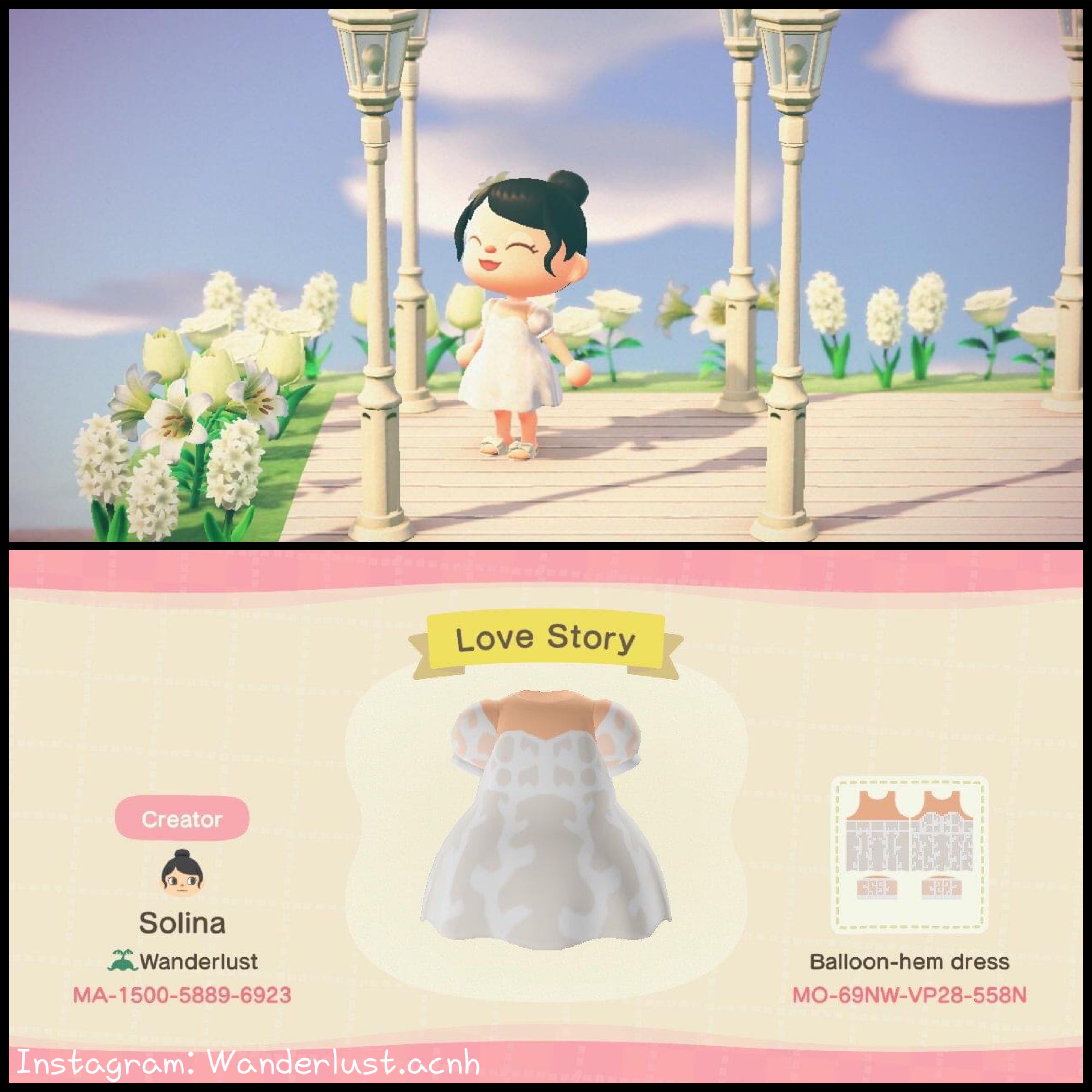 Wedding Dress Acnh Code