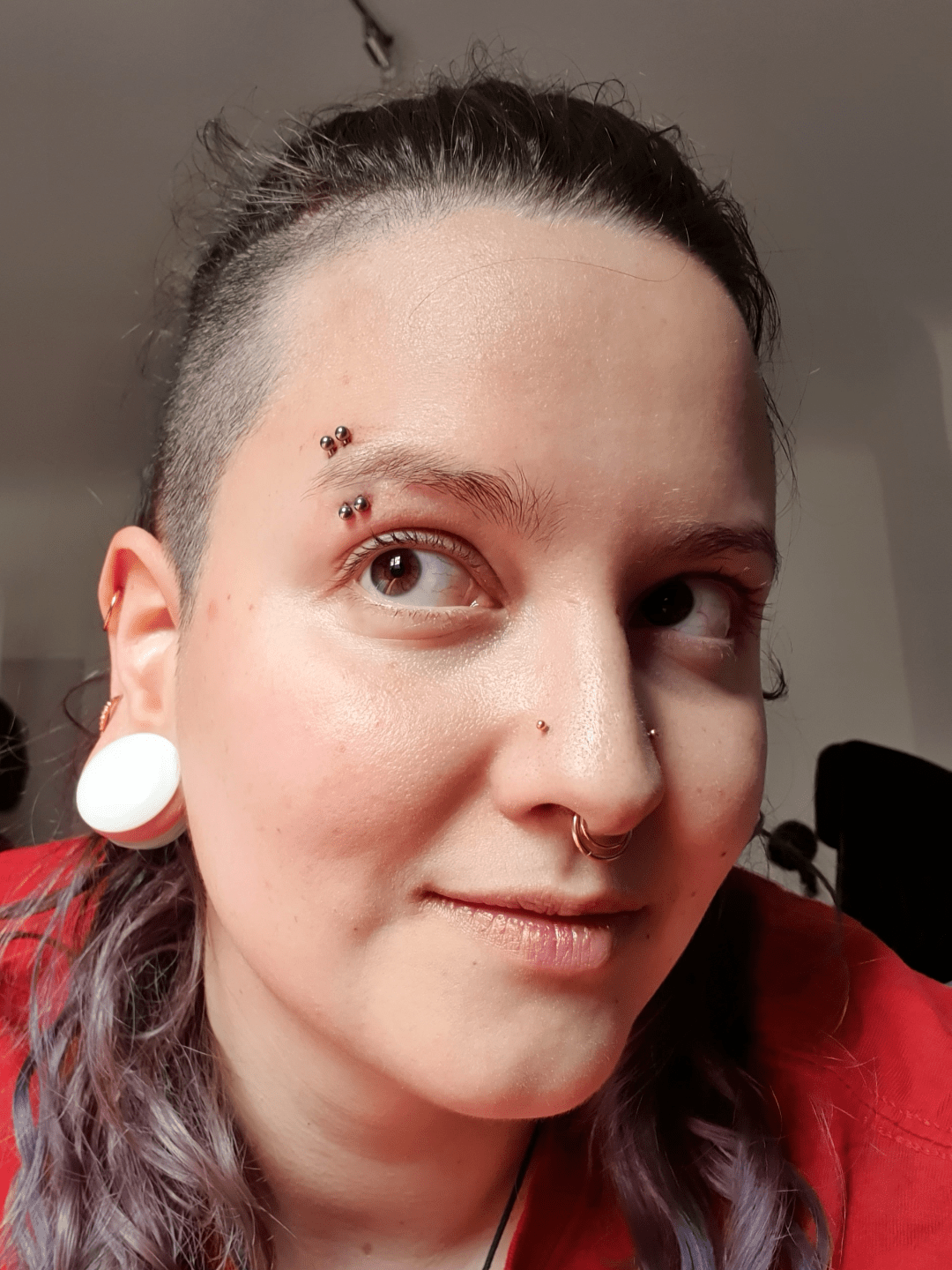Double eyebrow, done 2 hours ago (Milans in Hamburg, Germany