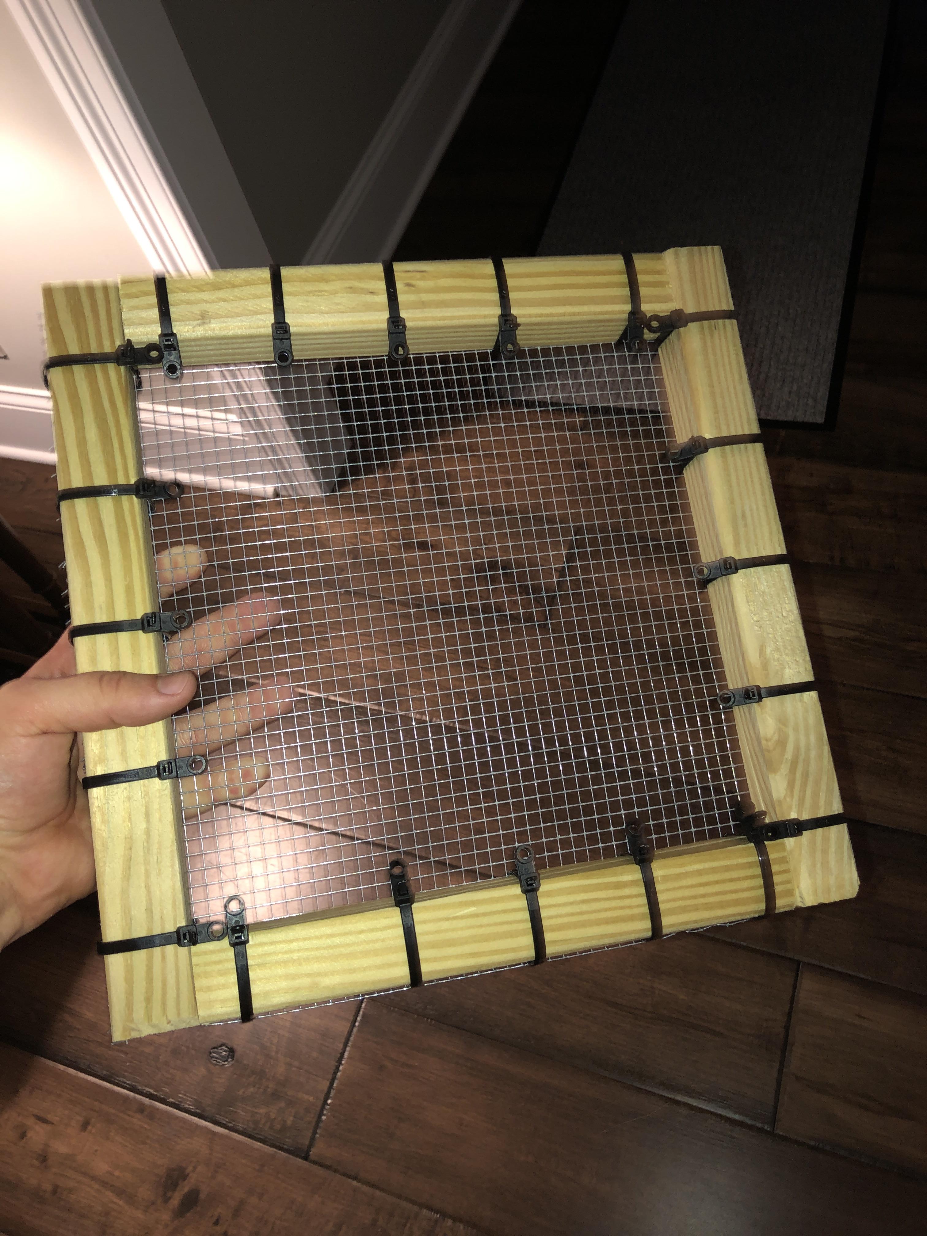 Made my first sifter! Got everything from Lowe’s for about 18 bucks r