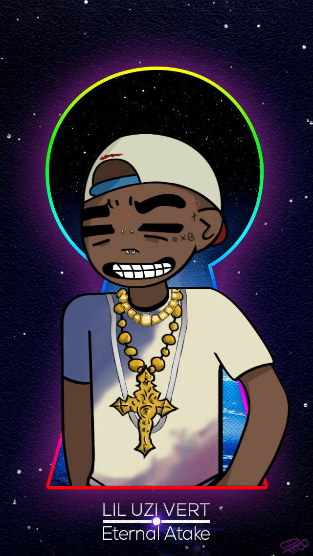 Lil Uzi Vert Fan Art Fan Made Cover By Me For My