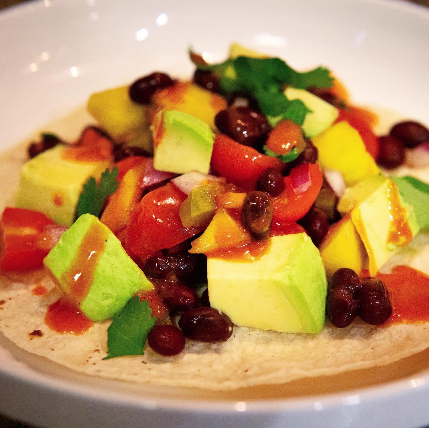Forks Over Knives “black bean and mango tacos” r/PlantBasedDiet