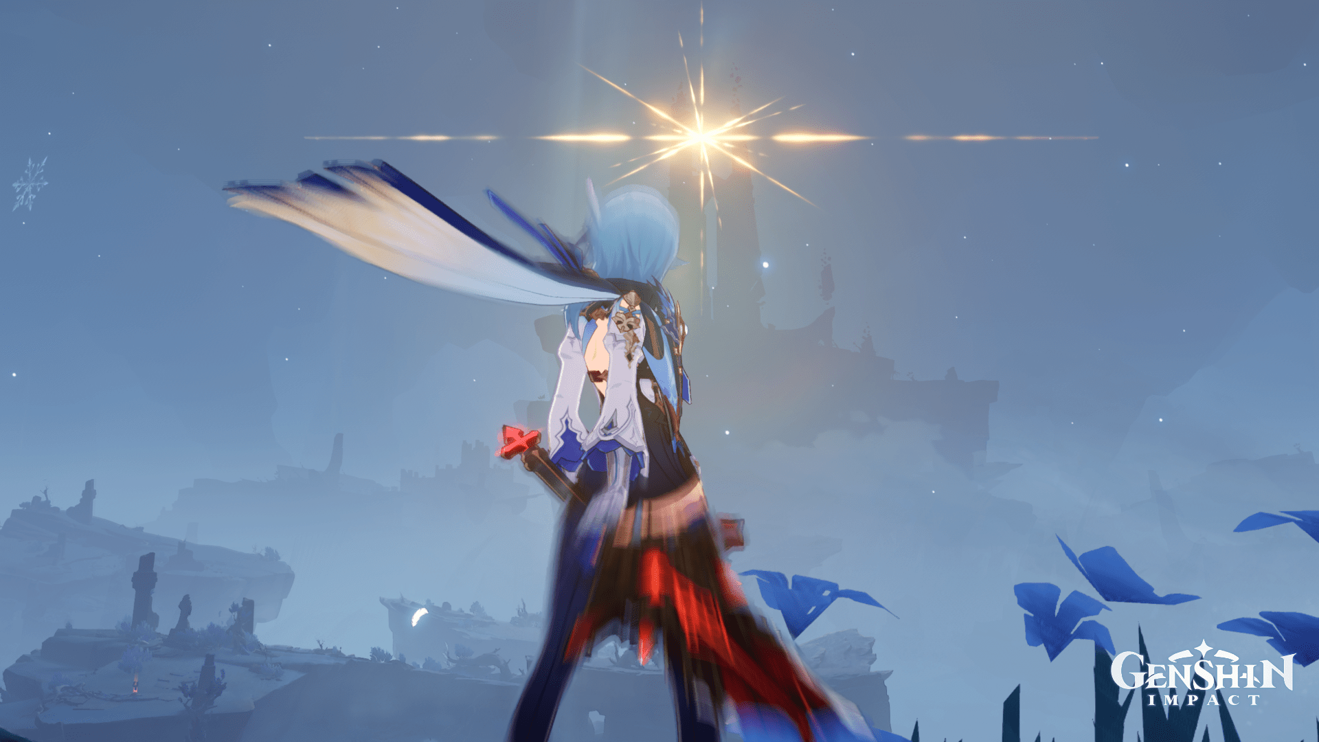 One of the best screens I took! Accidental motion blur r/Genshin_Impact