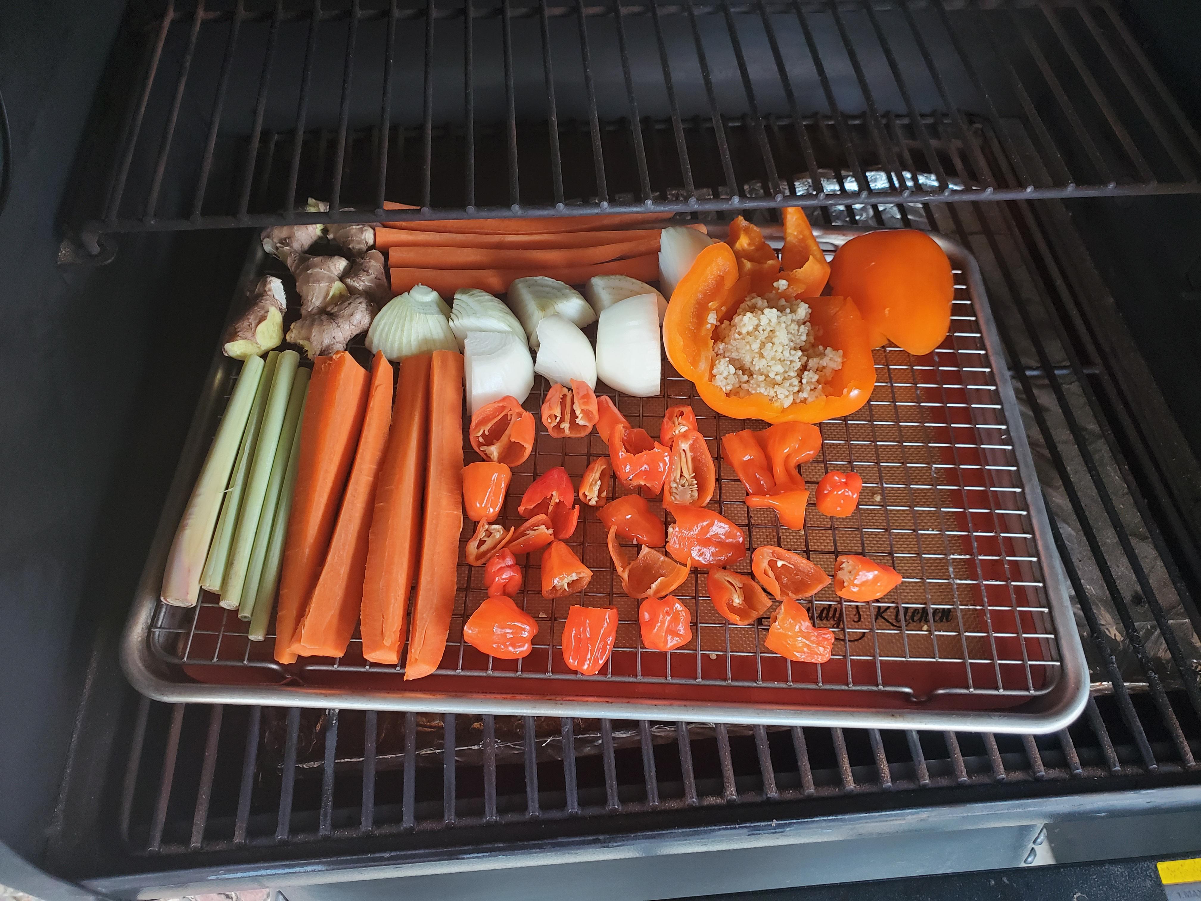 Making hot sauce on the traeger r/Traeger