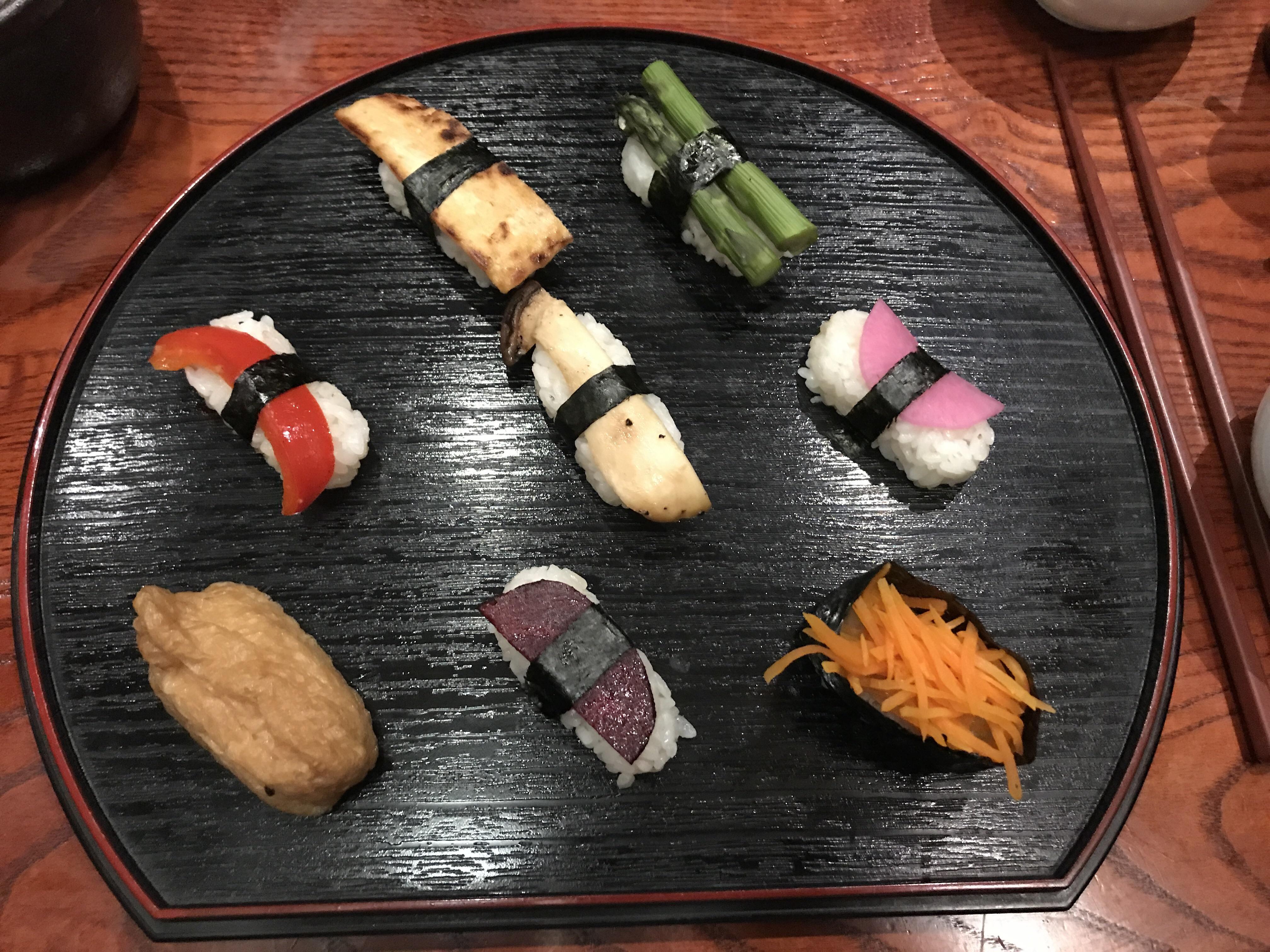 Complete Vegan Sushi... Vegan Japanese restaurant in Kings Cross