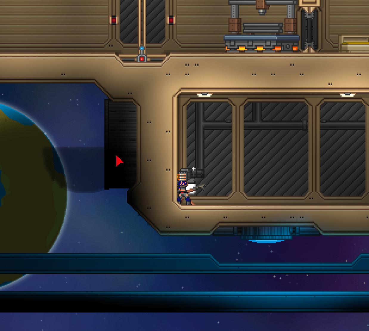 I can;t place the boosters on the side of my ship, they work on the top