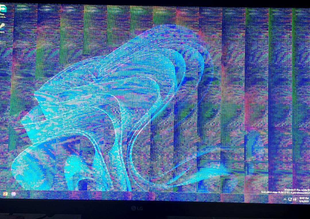 How do I fix vertical lines on LG 24gl600f r/Monitors