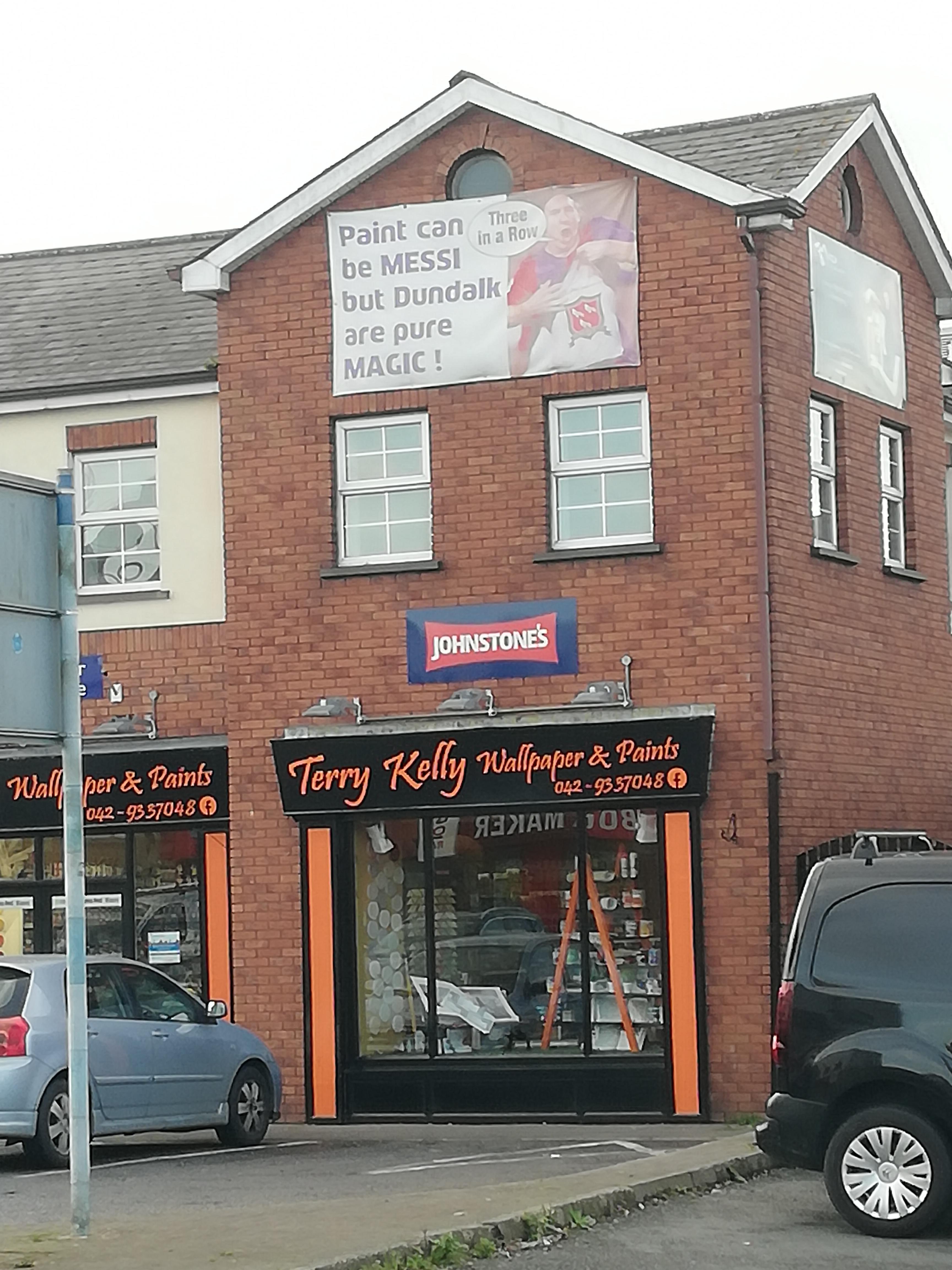 Passion from a paint shop in Dundalk r/ireland