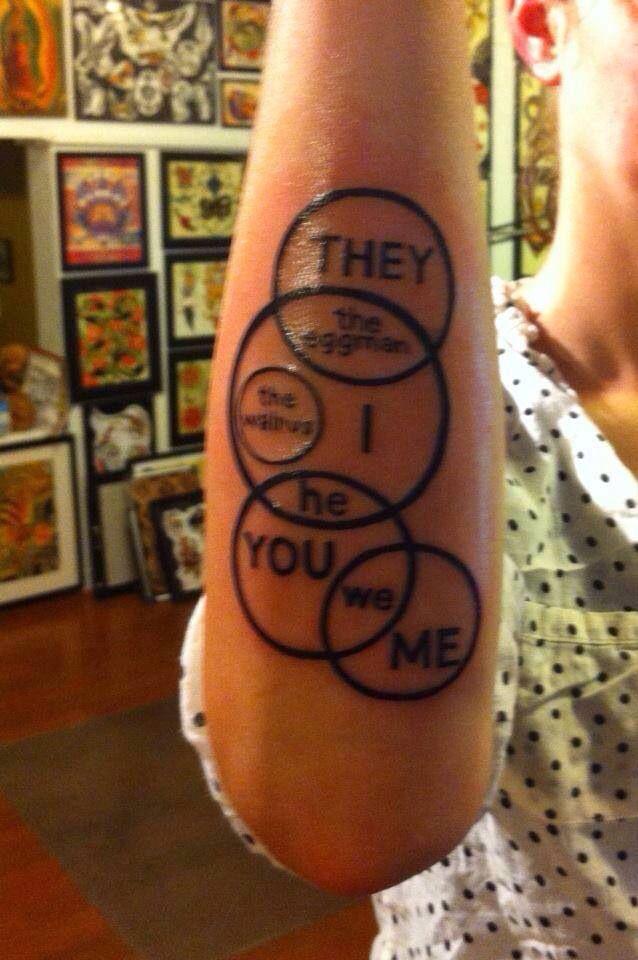 Beatles Lyrics Quotes Tattoos