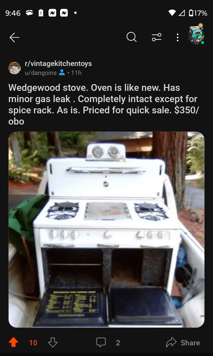 Vintage Wedgewood Stove : r/santarosa