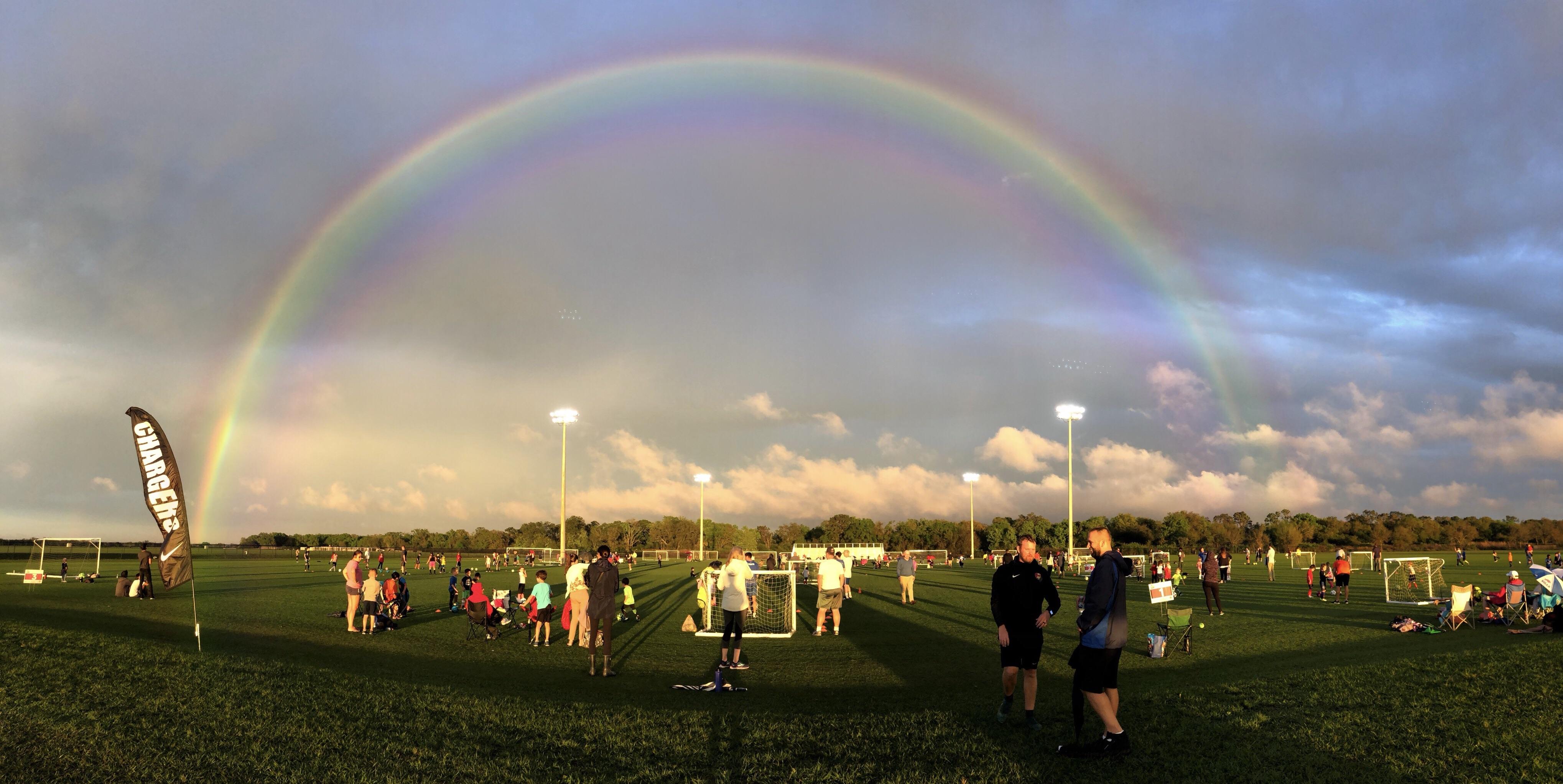 Soccer Practice at Lakewood Ranch Chargers last night. r/sarasota