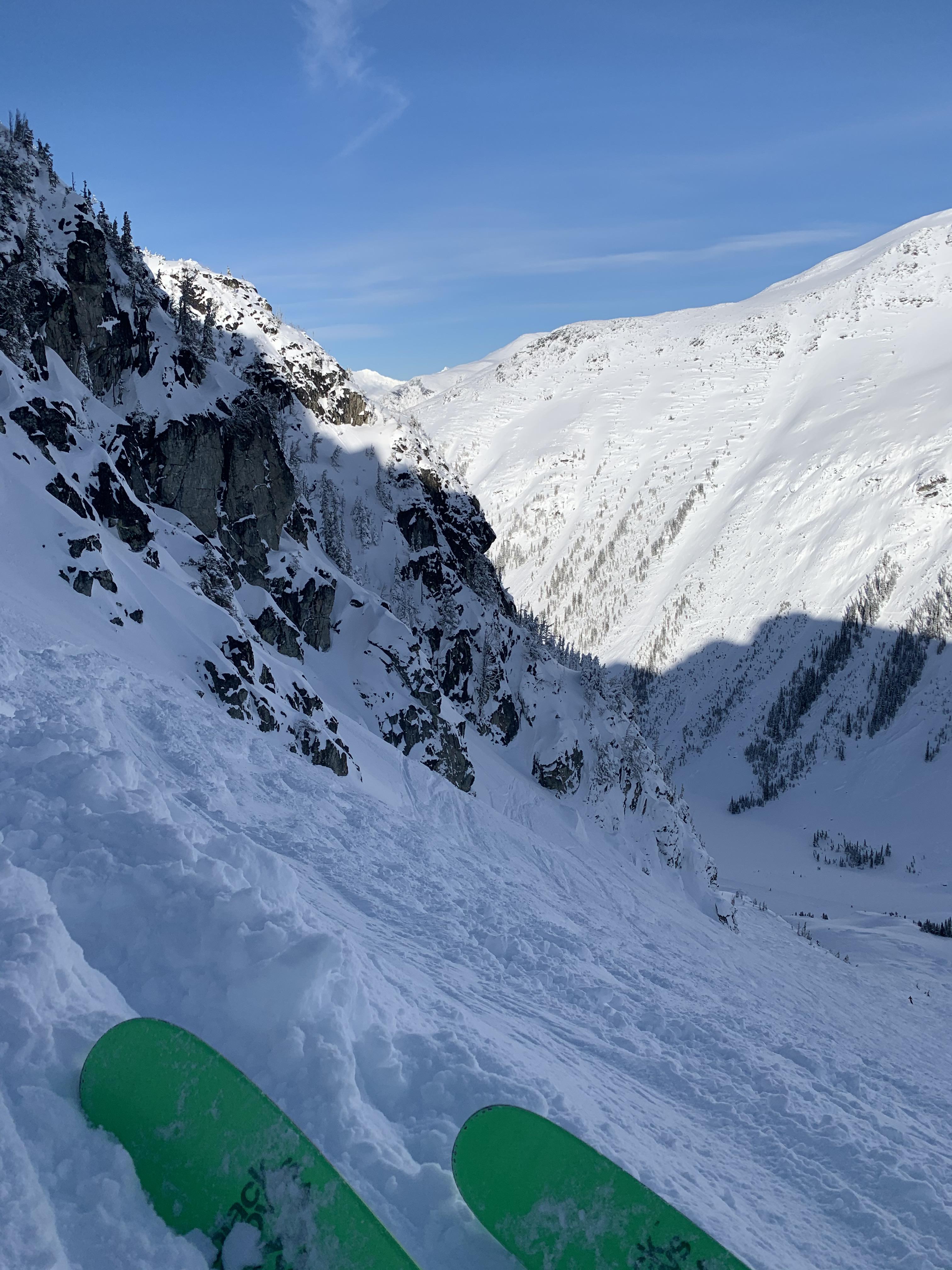 Nice to have a clear day at Ruby bowlWhistler BC r/skiing