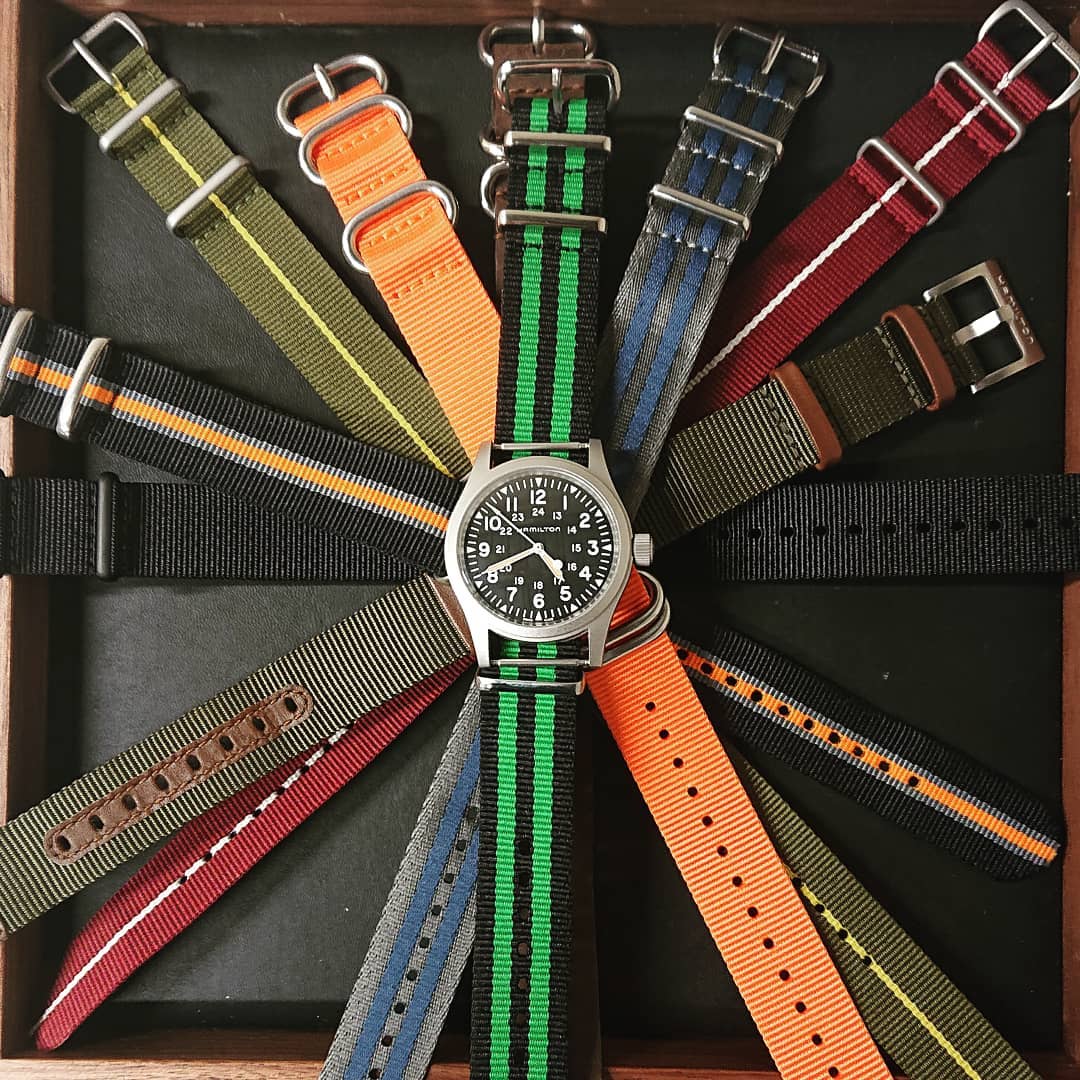 [HAMILTON] current nato strap collection r/Watches