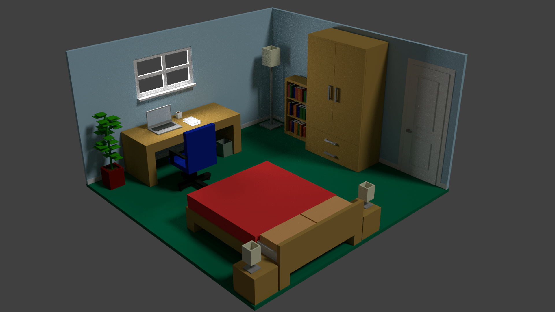 This was the first thing I made in Blender, quite a while back now