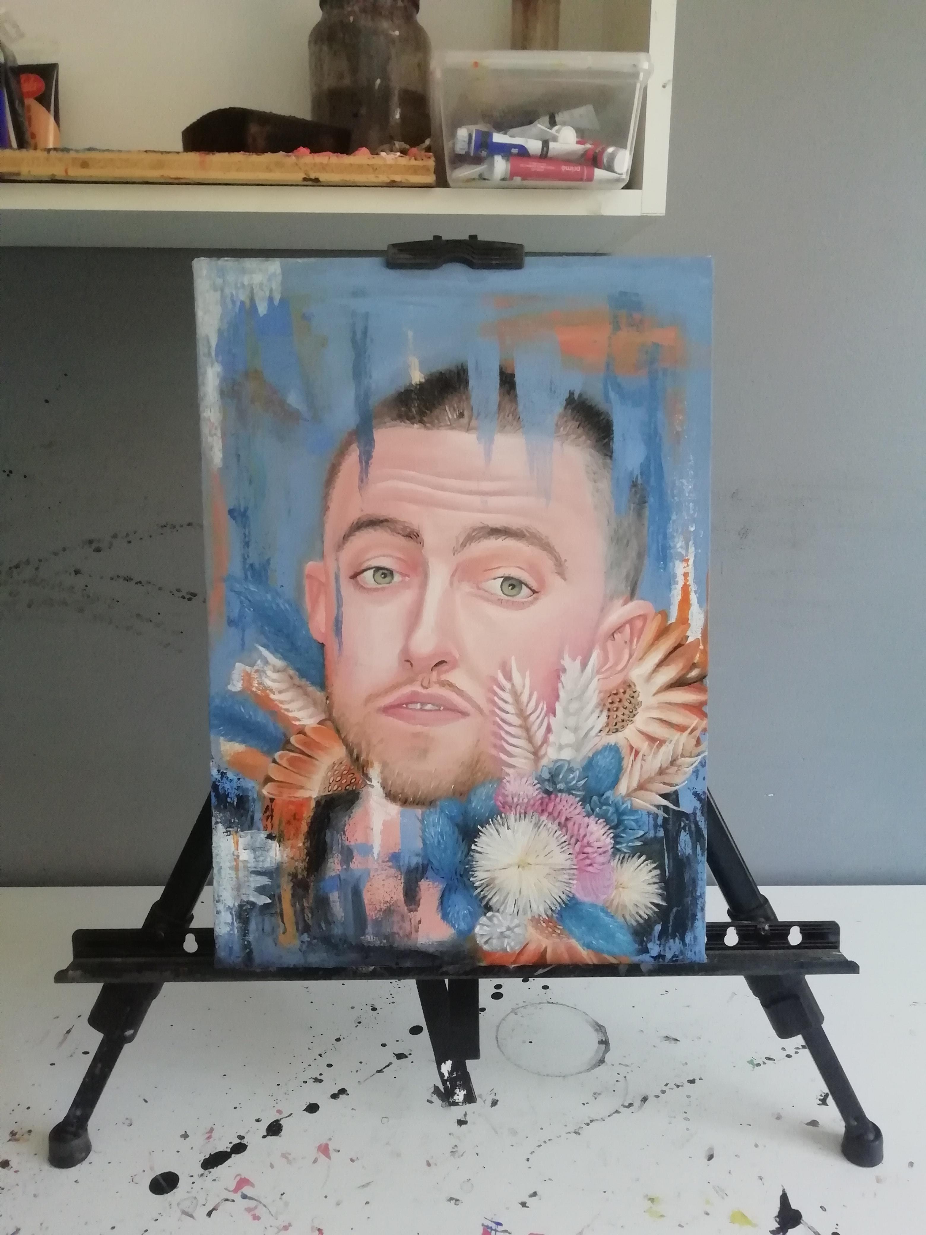 "Until we get old, there's water in the flowers, let's grow" Miss you