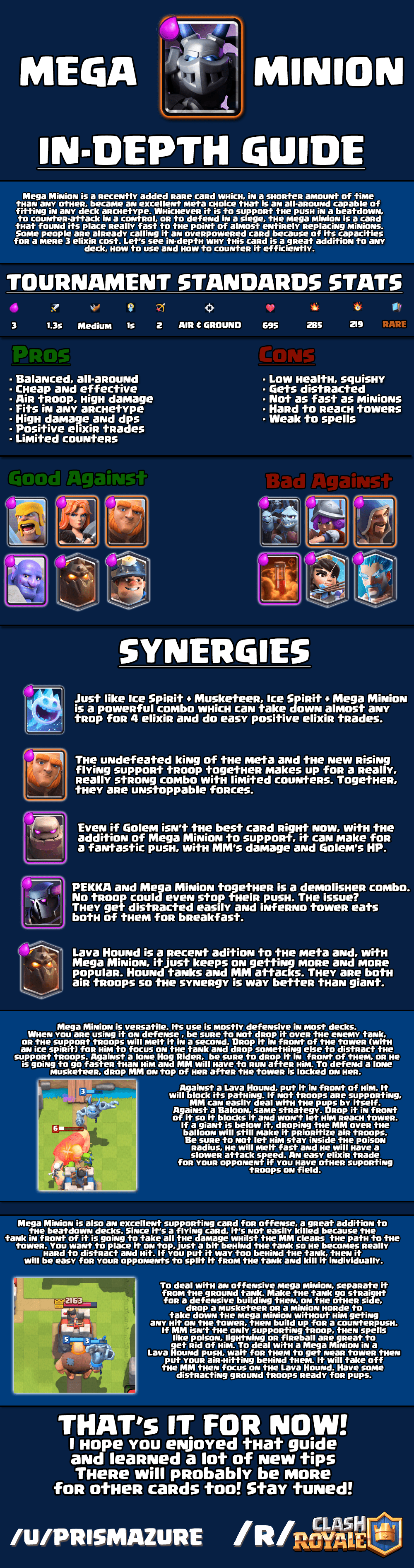 [Strategy] Mega Minion InDepth Guide r/ClashRoyale