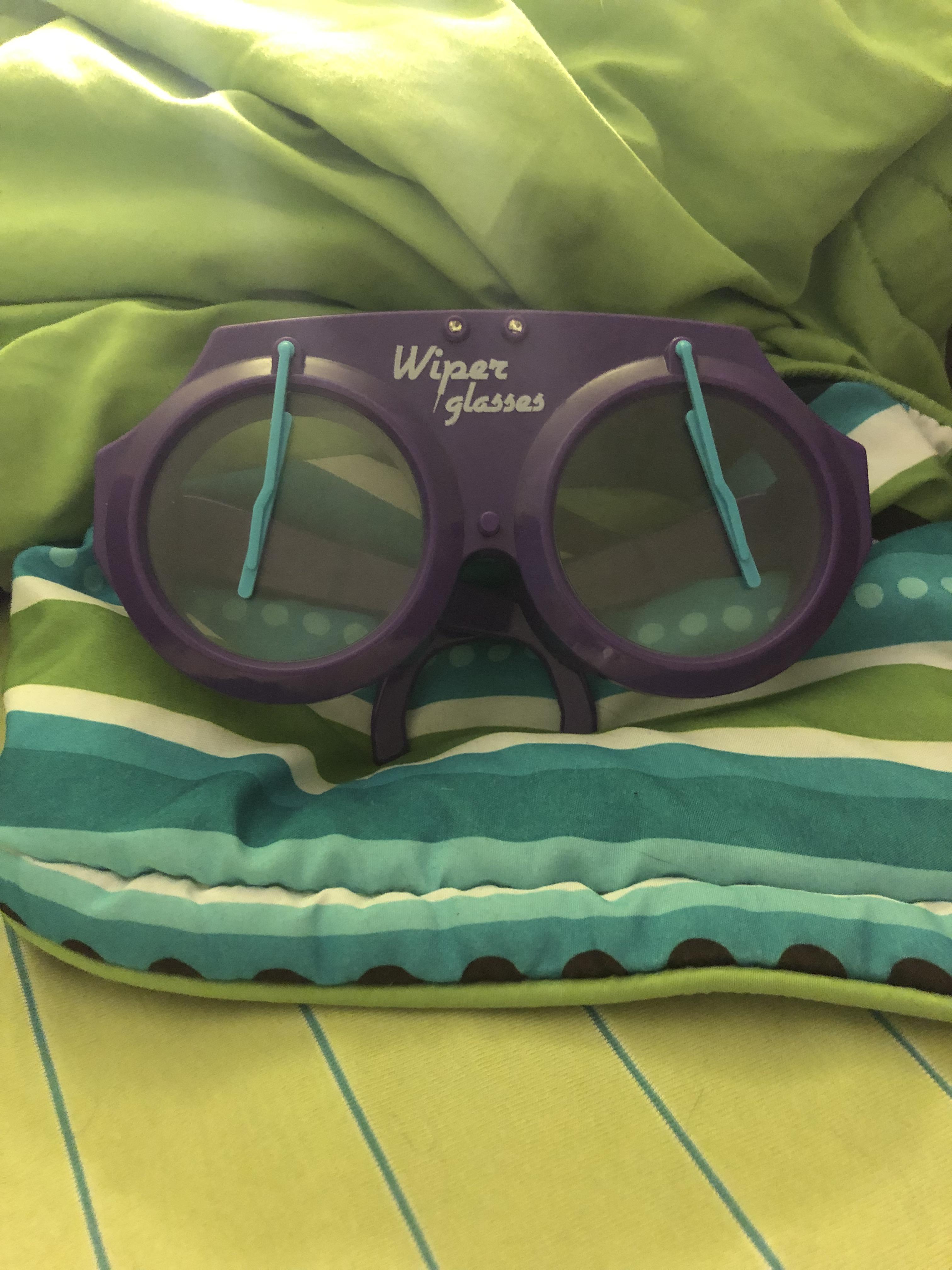 The Wiper Glasses. Gives you +25 accuracy in places that lower your