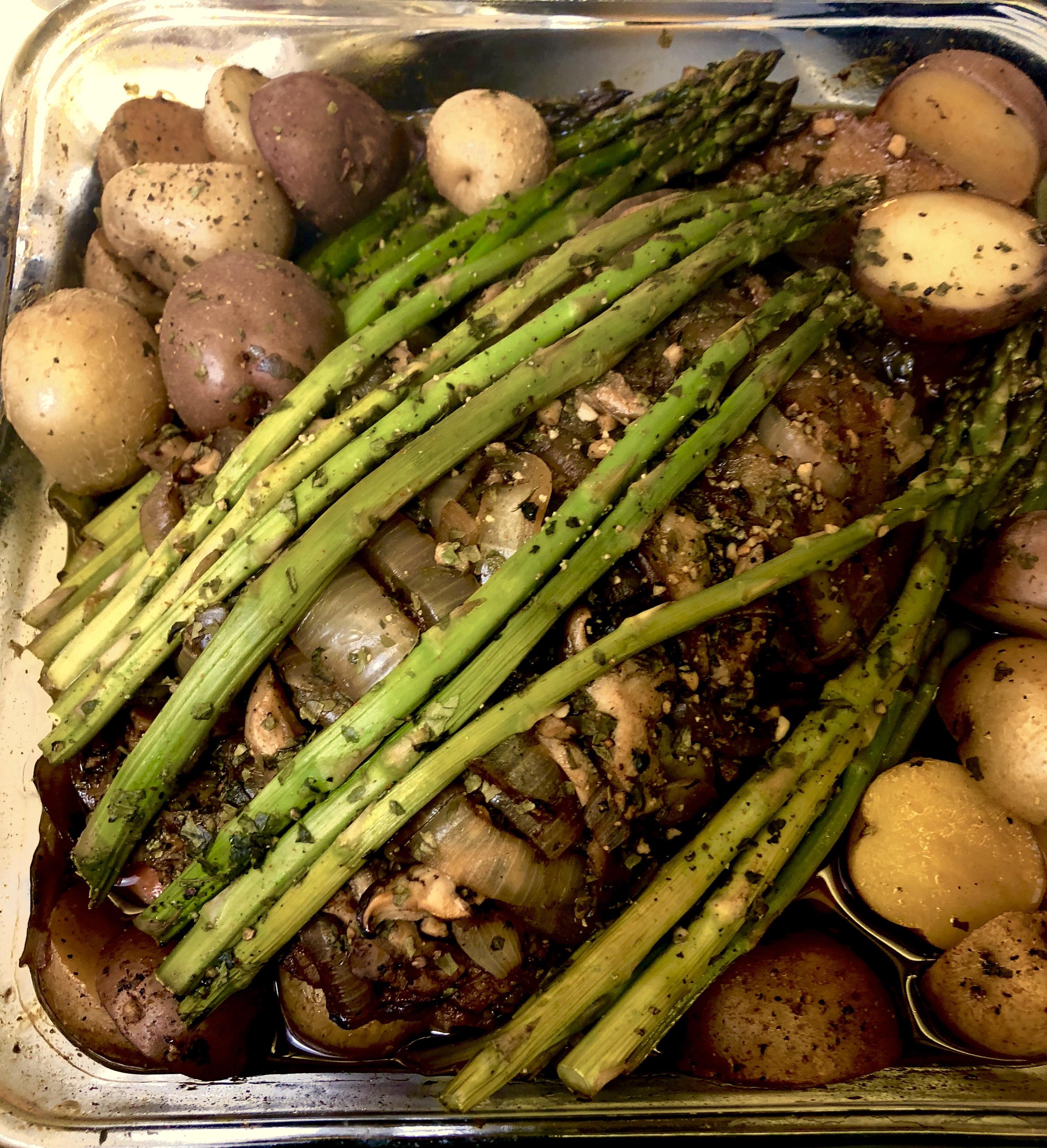 Made a Field Roast to take to my new Fiancé’s grandparent’s for dinner