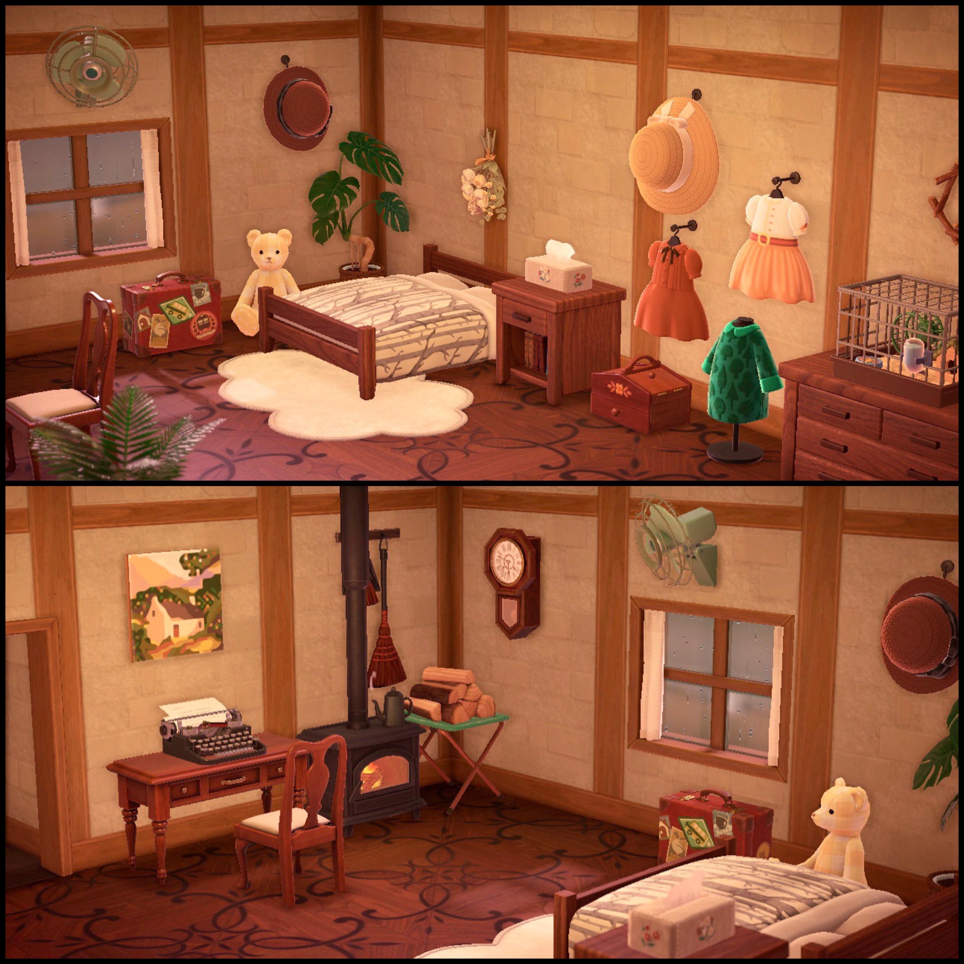 My oldfashioned upstairs bedroom inspired by my gran’s house. 🕯 r