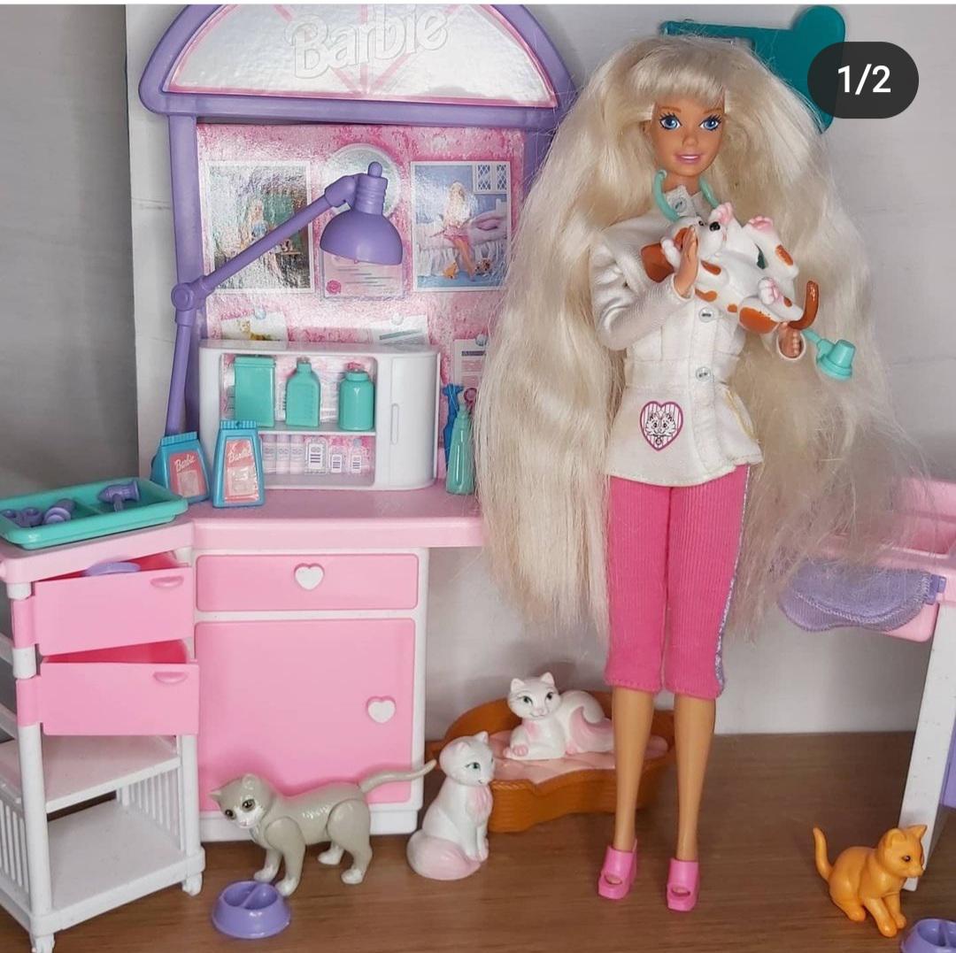 Vintage barbie vet set. Its so cute 💖 r/Dolls