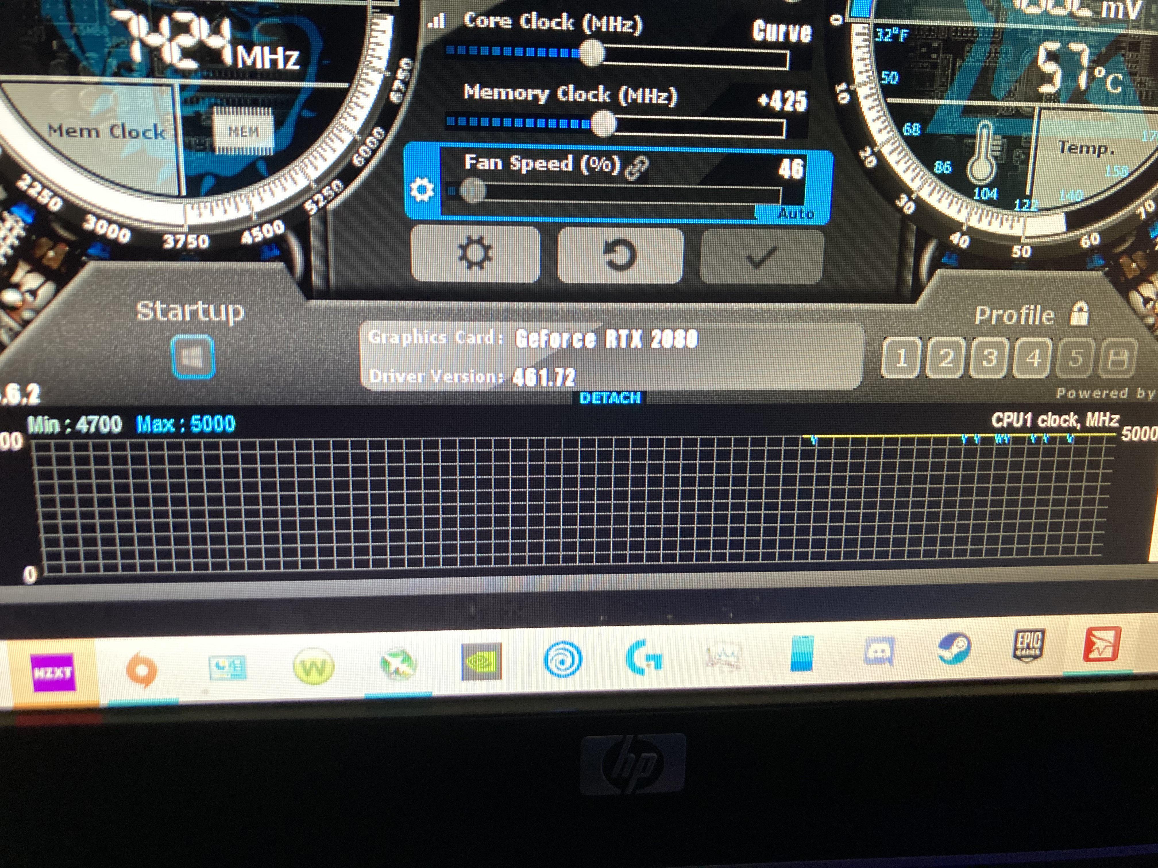 Why does my cpu clock do this at 5ghz? It doesn’t stay locked at 5ghz