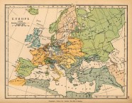 1800S Map Of Europe Tourist Map