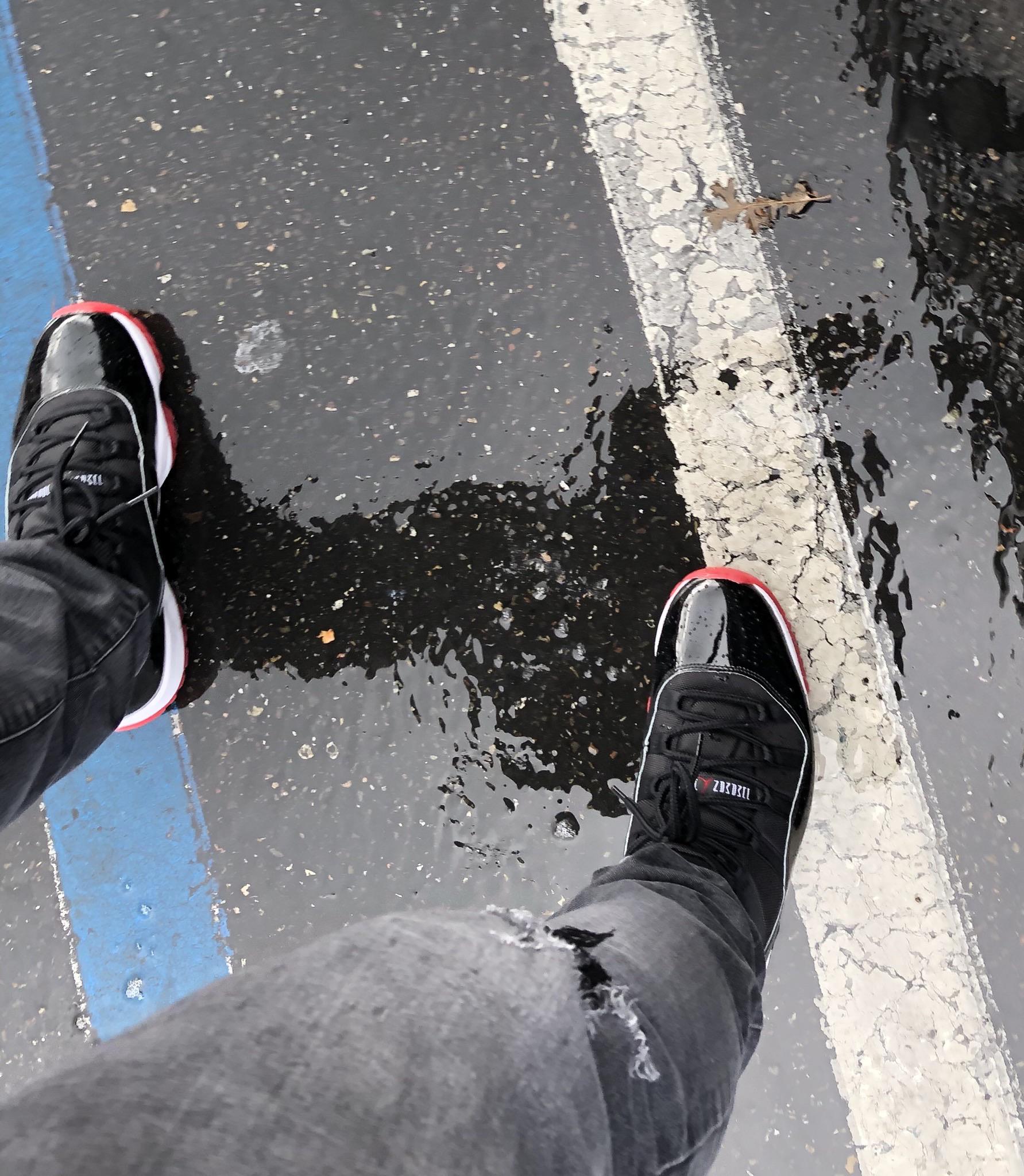 Accidental rain boots. r/Sneakers