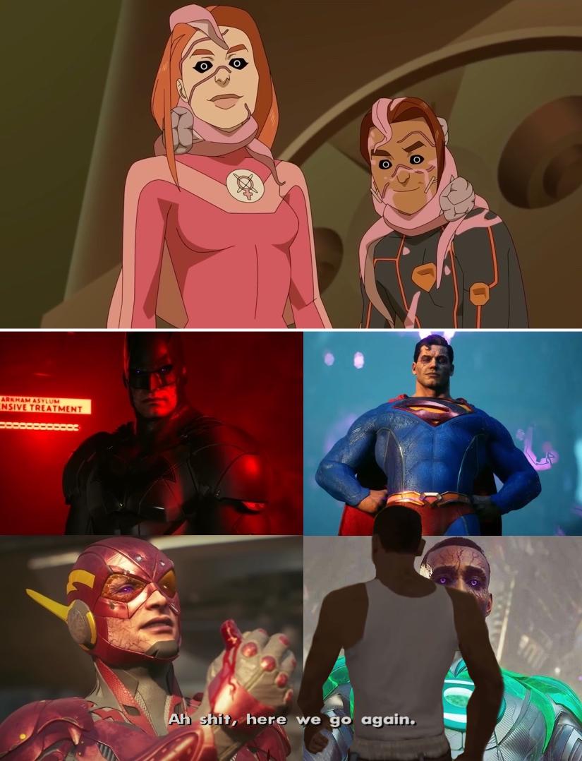 "Are we done with your bad standup routine?" r/Invincible