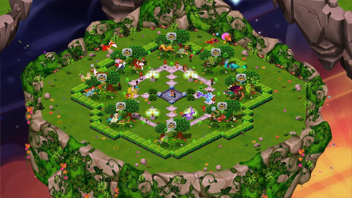 Plant Themed Island Any ideas to make it better? r/dragonvale