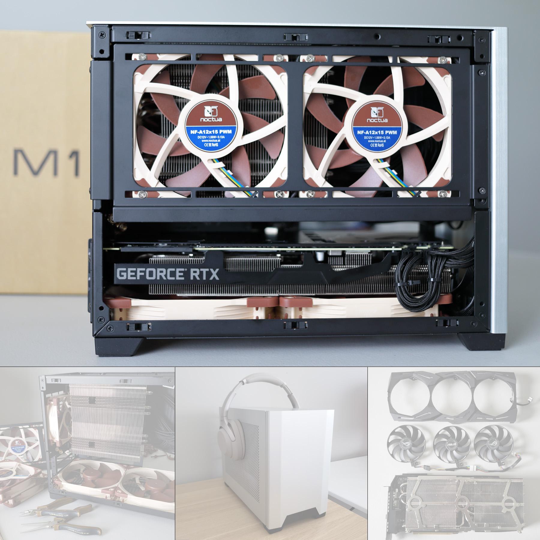 NCase M1 『Noctua's Brown』 r/sffpc