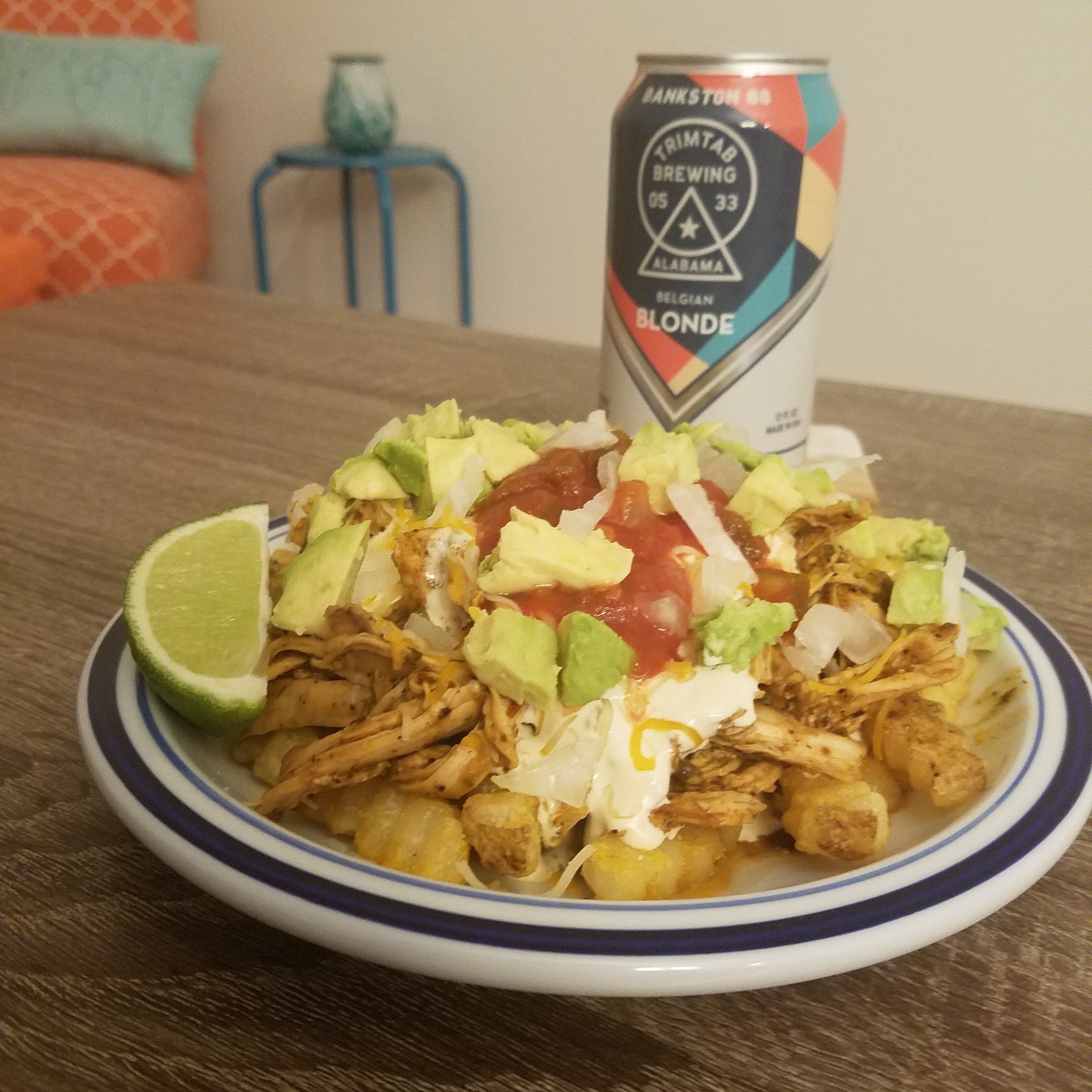 "Snowed In" So I Made Loaded Mexican Fries with Kenji's Chicken Tinga