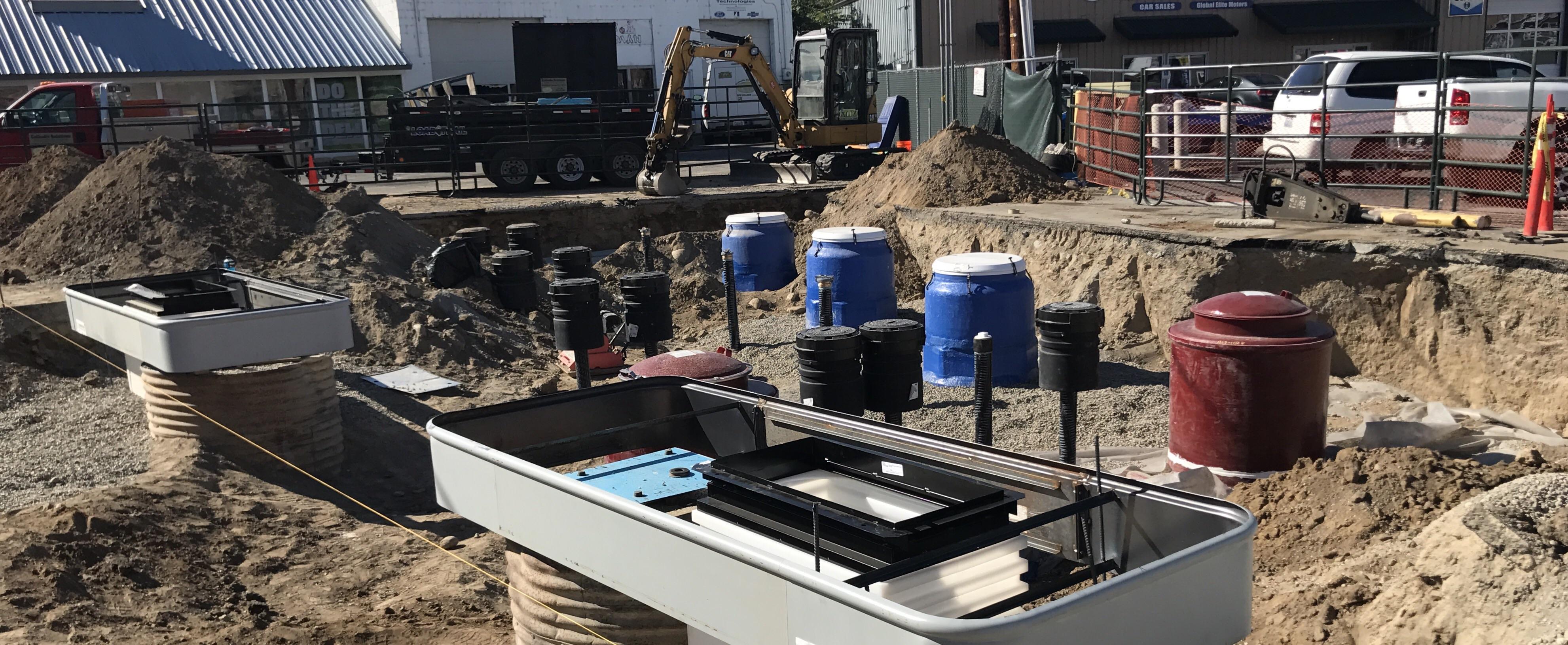 What it looks like underneath a gas station. r/mildlyinteresting