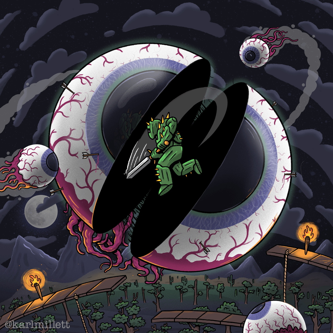 [OC] Fanart The Eye of Cthulhu! r/GamingArt